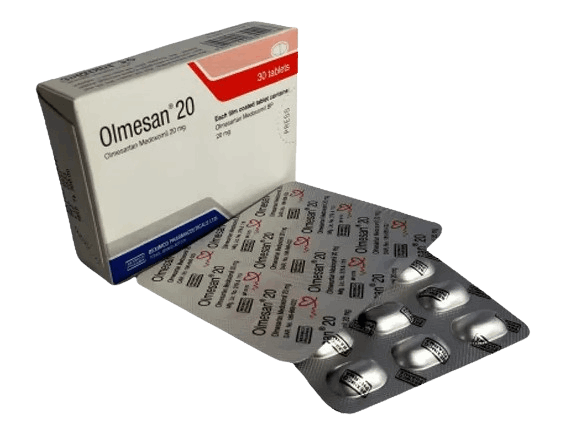 Olmesan 20mg Tablet