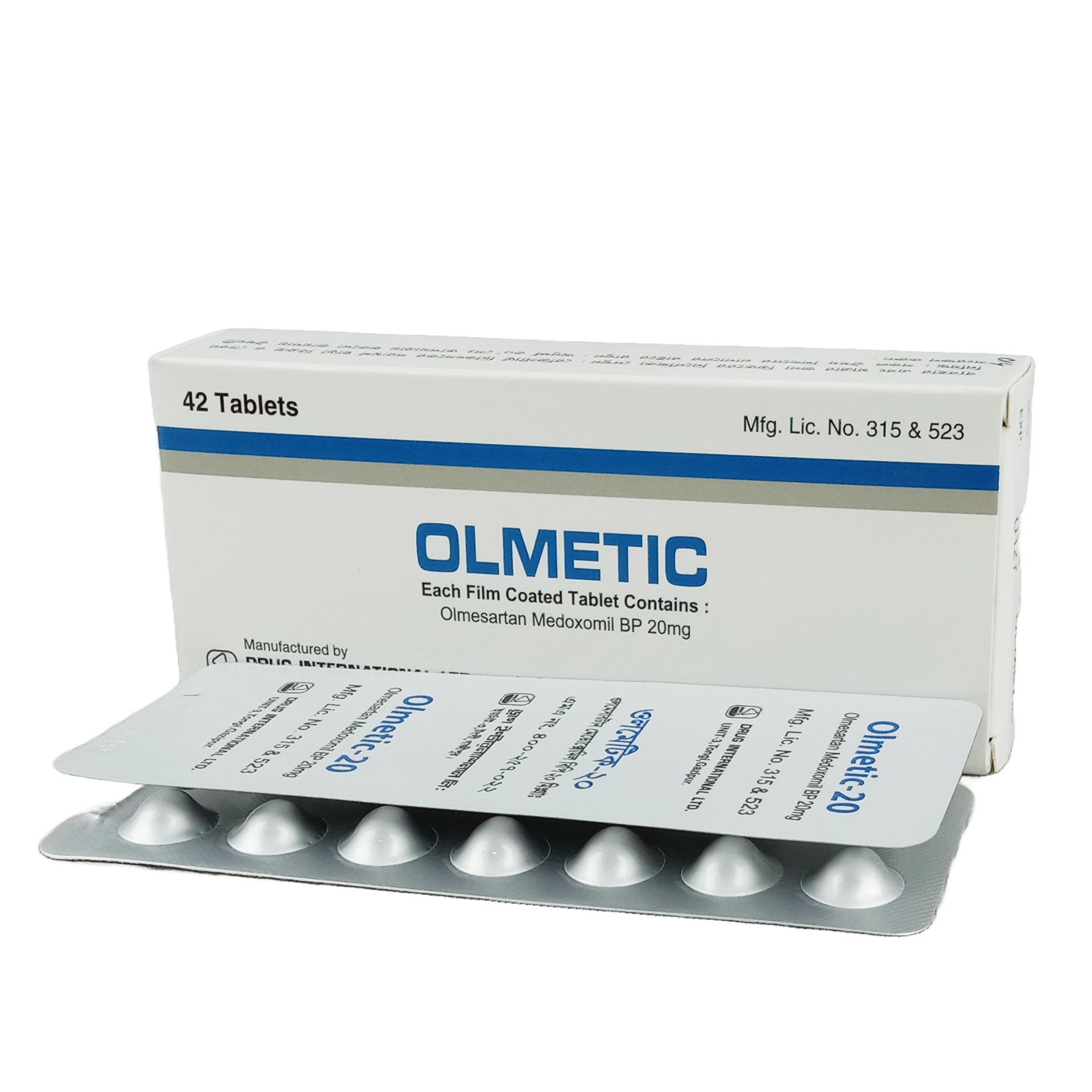 Olmetic 20mg Tablet