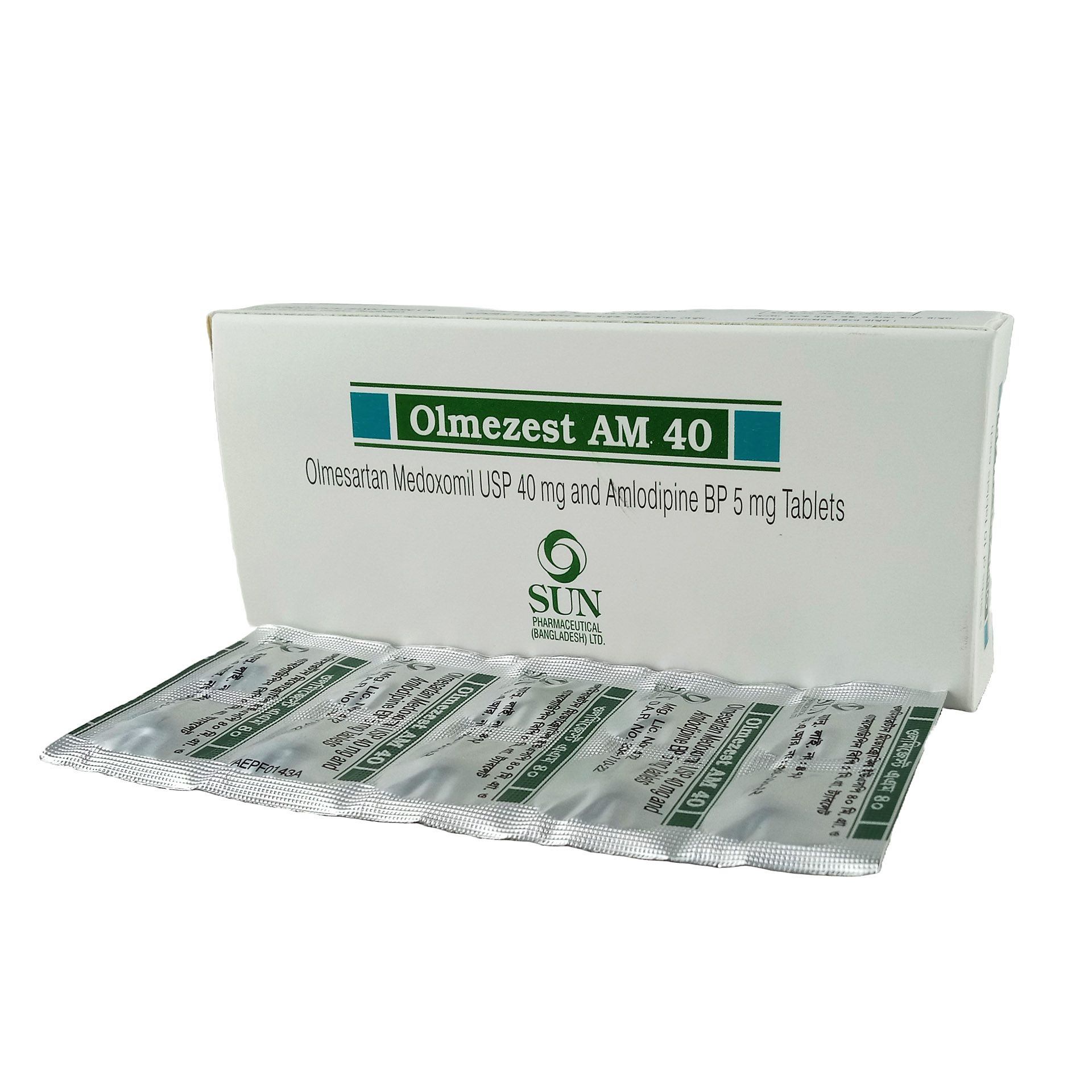 Olmezest AM 5/40 5mg+40mg Tablet