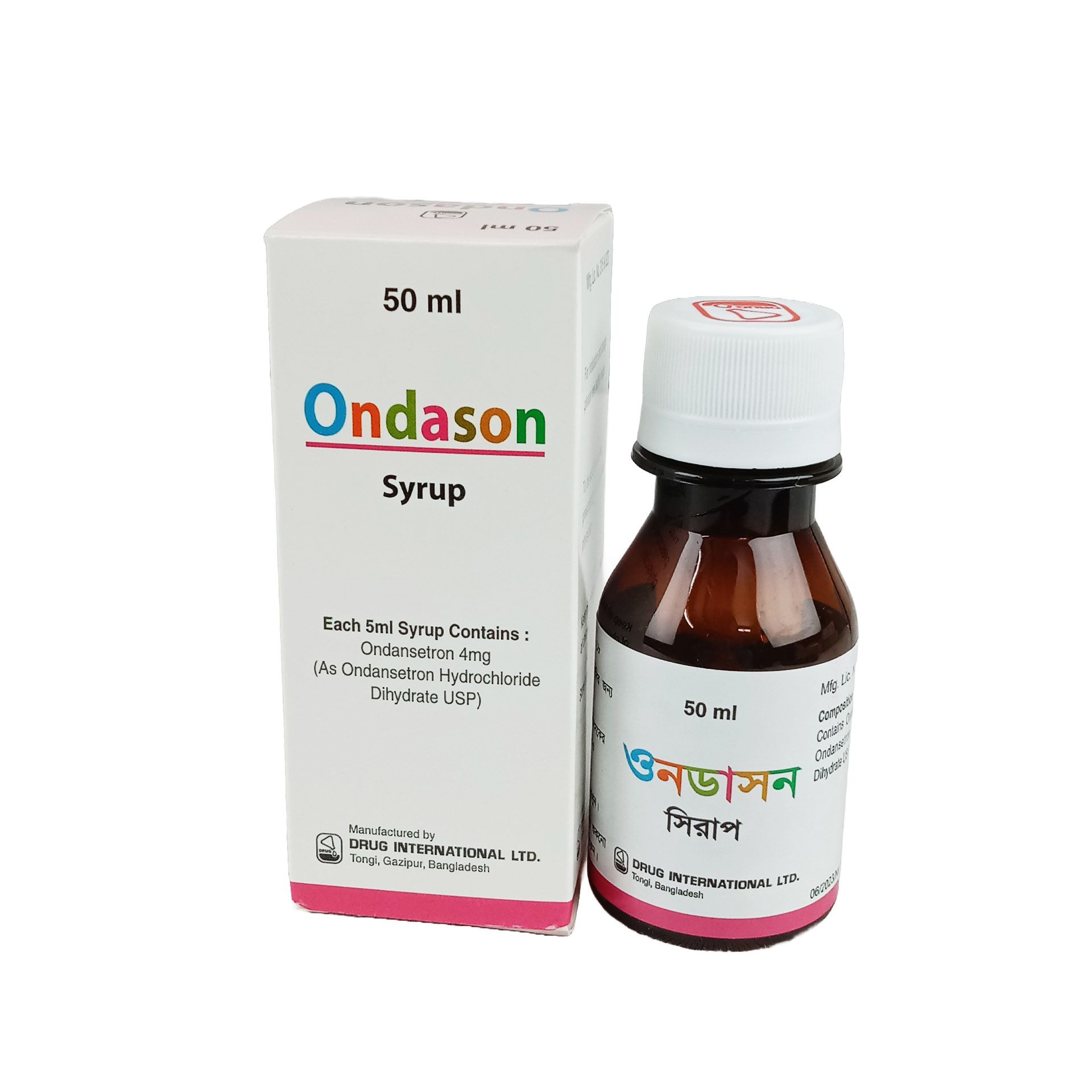 Ondason Oral Liquid 4mg/5ml Syrup