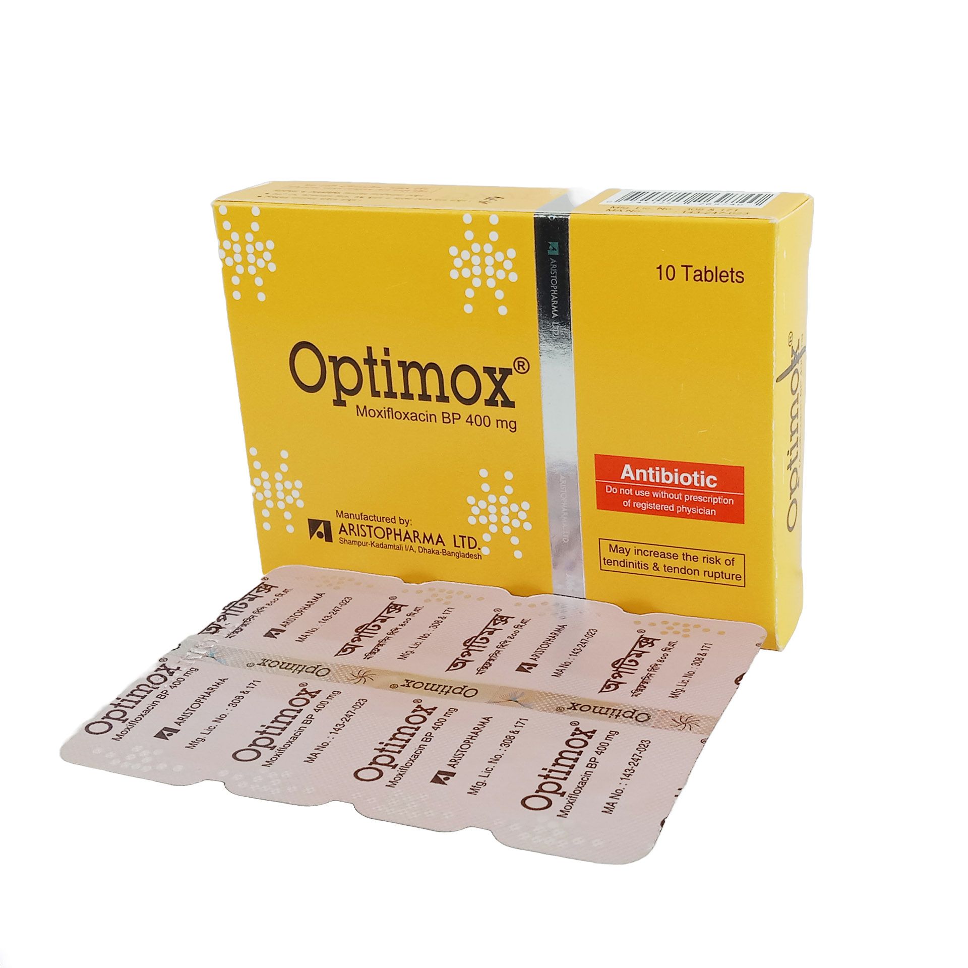 Optimox 400mg Tablet