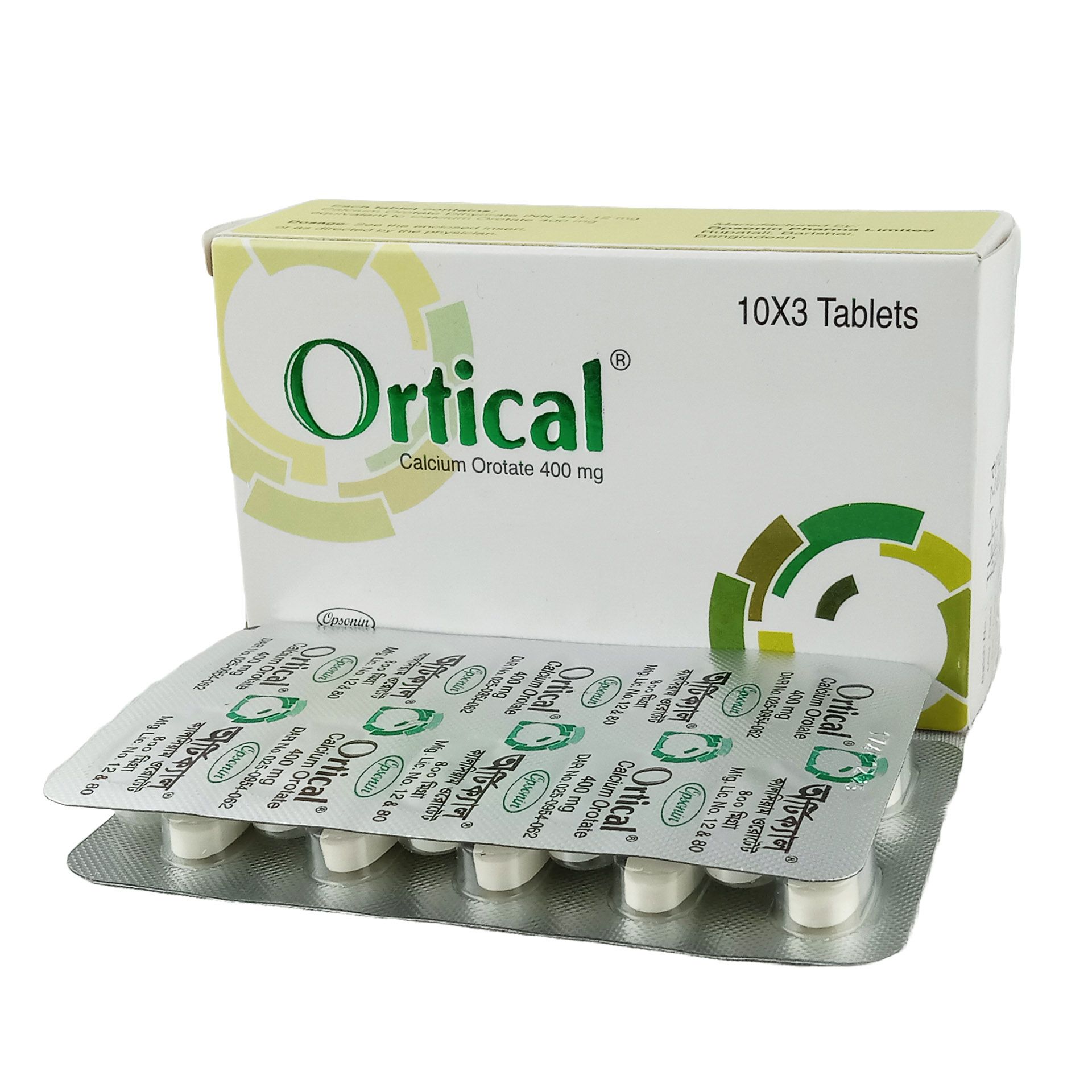 Ortical 400mg Tablet