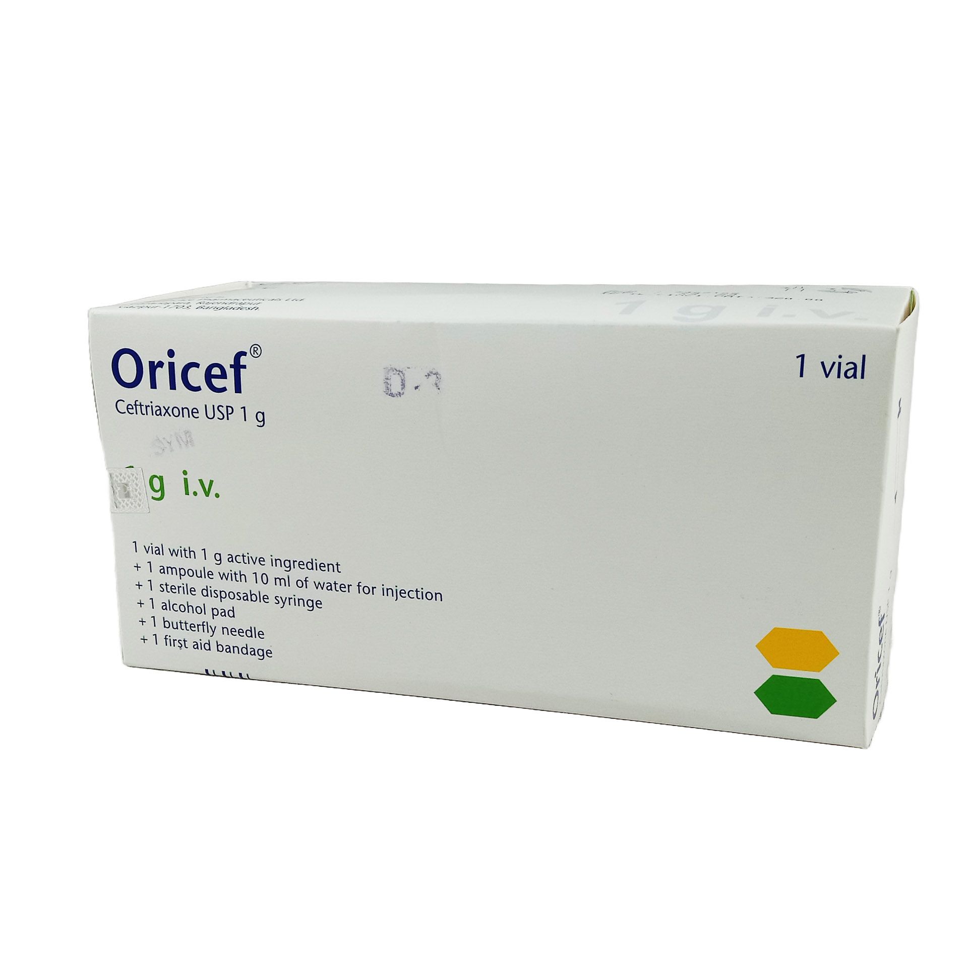 Oricef IV 1gm/vial Injection