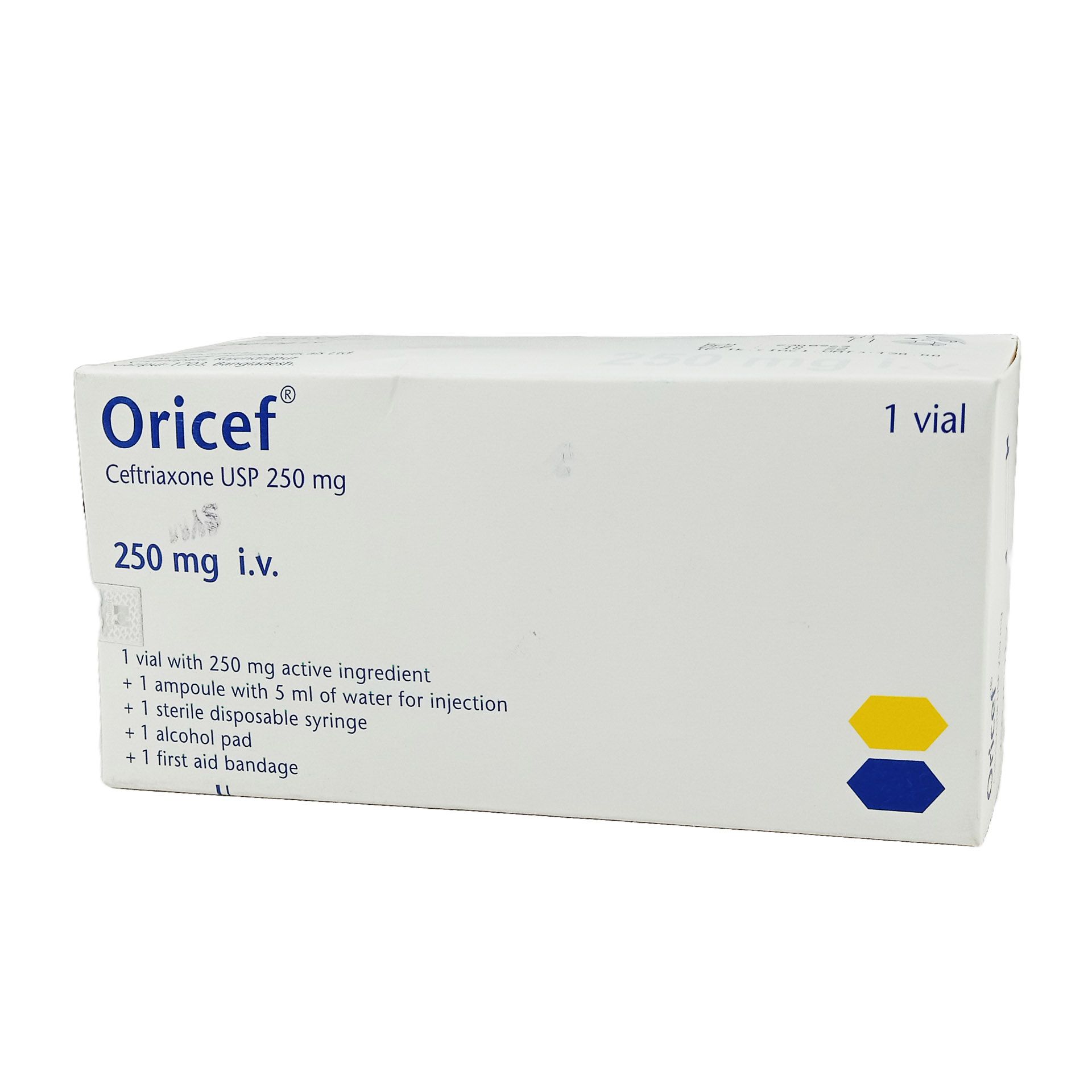 Oricef IV 250mg Injection