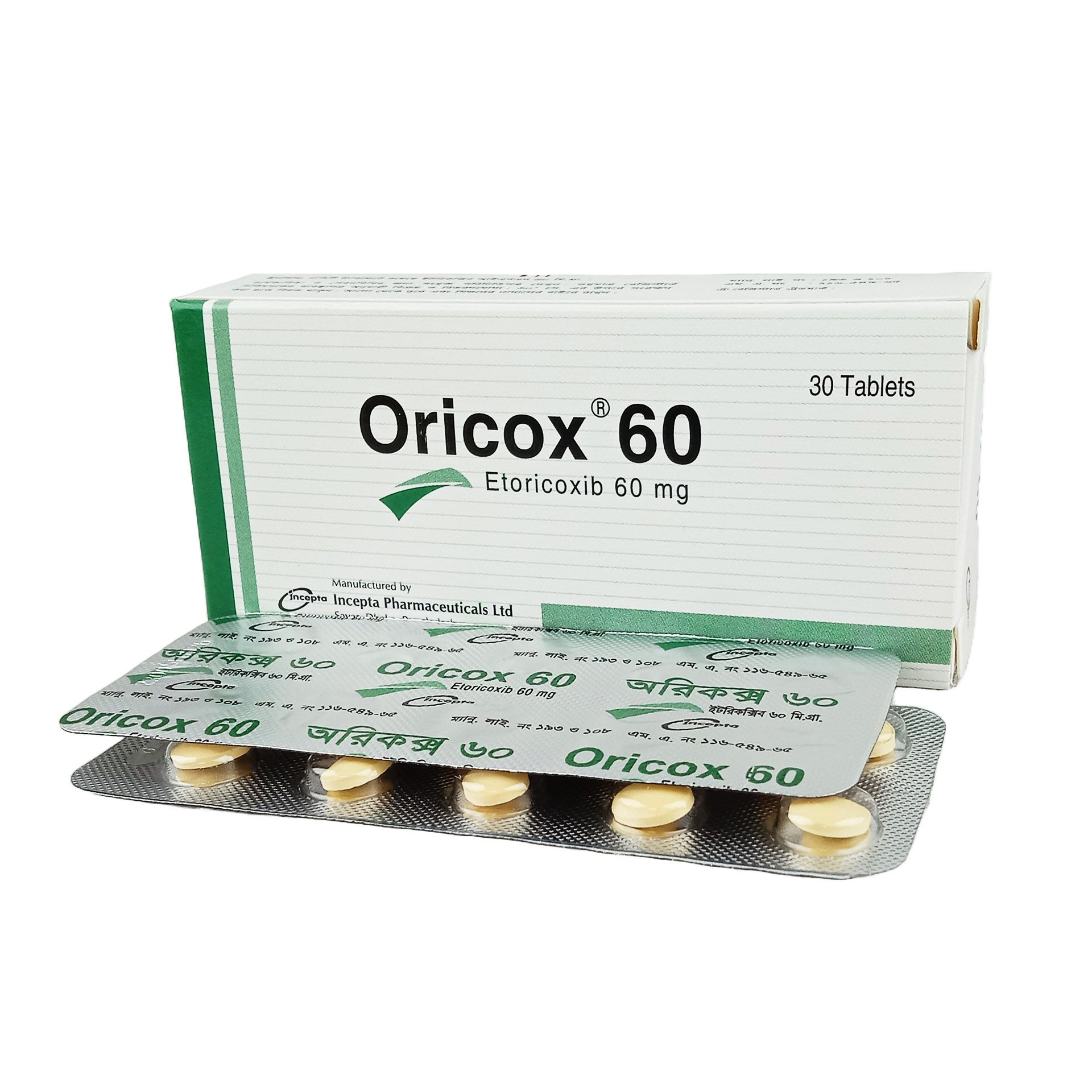 Oricox 60mg Tablet