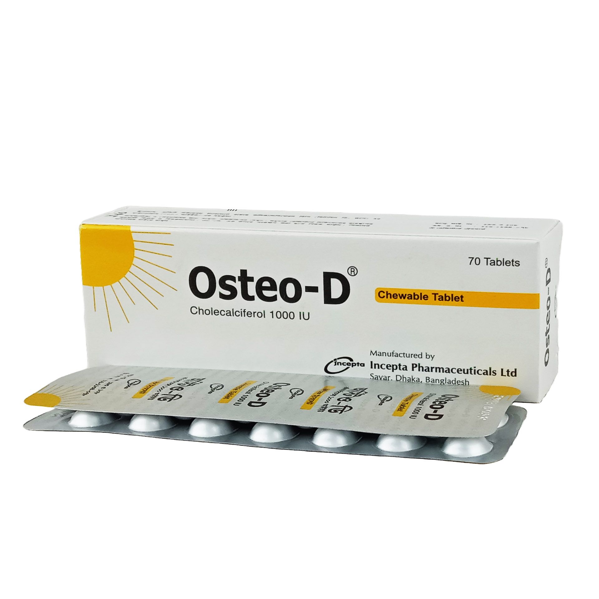 Osteo-D 1000 1000IU Tablet