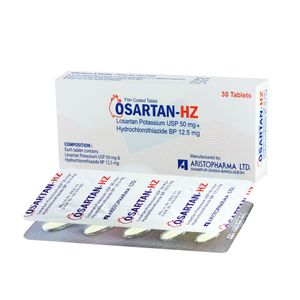 Osartan HZ 12.5/50 12.5mg+50mg Tablet
