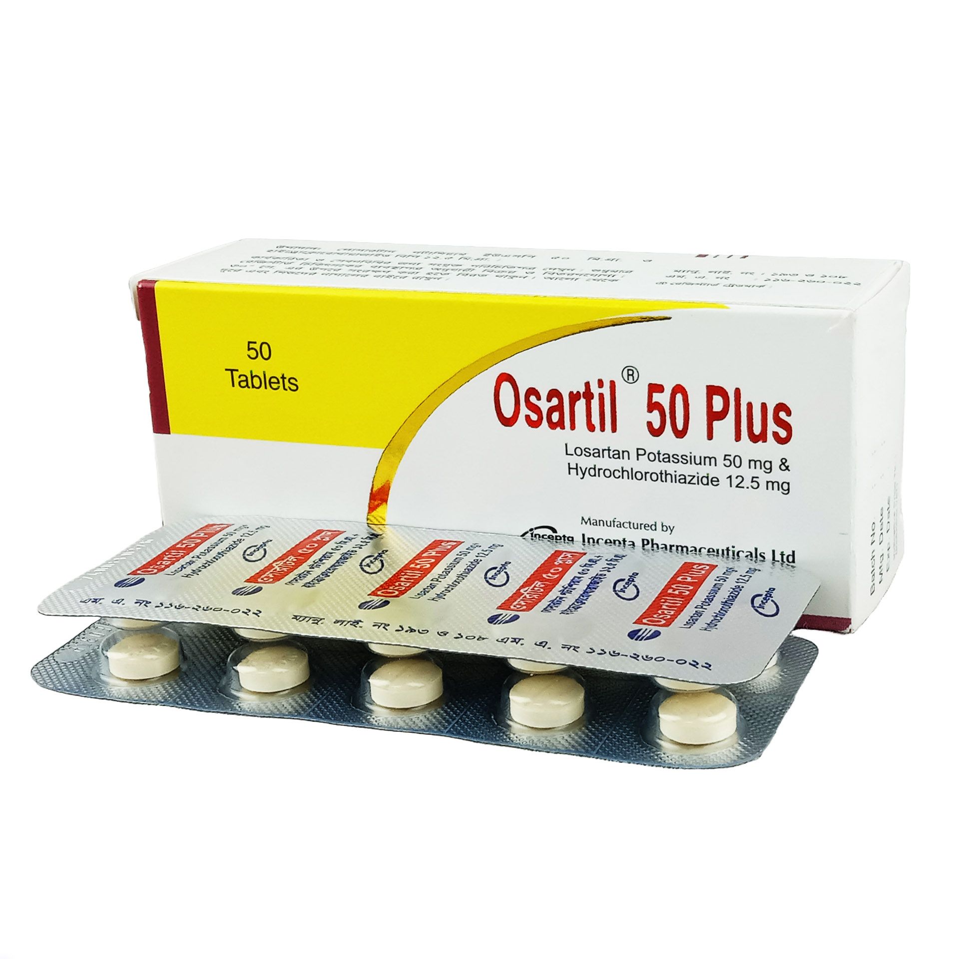 Osartil Plus 50mg tablet