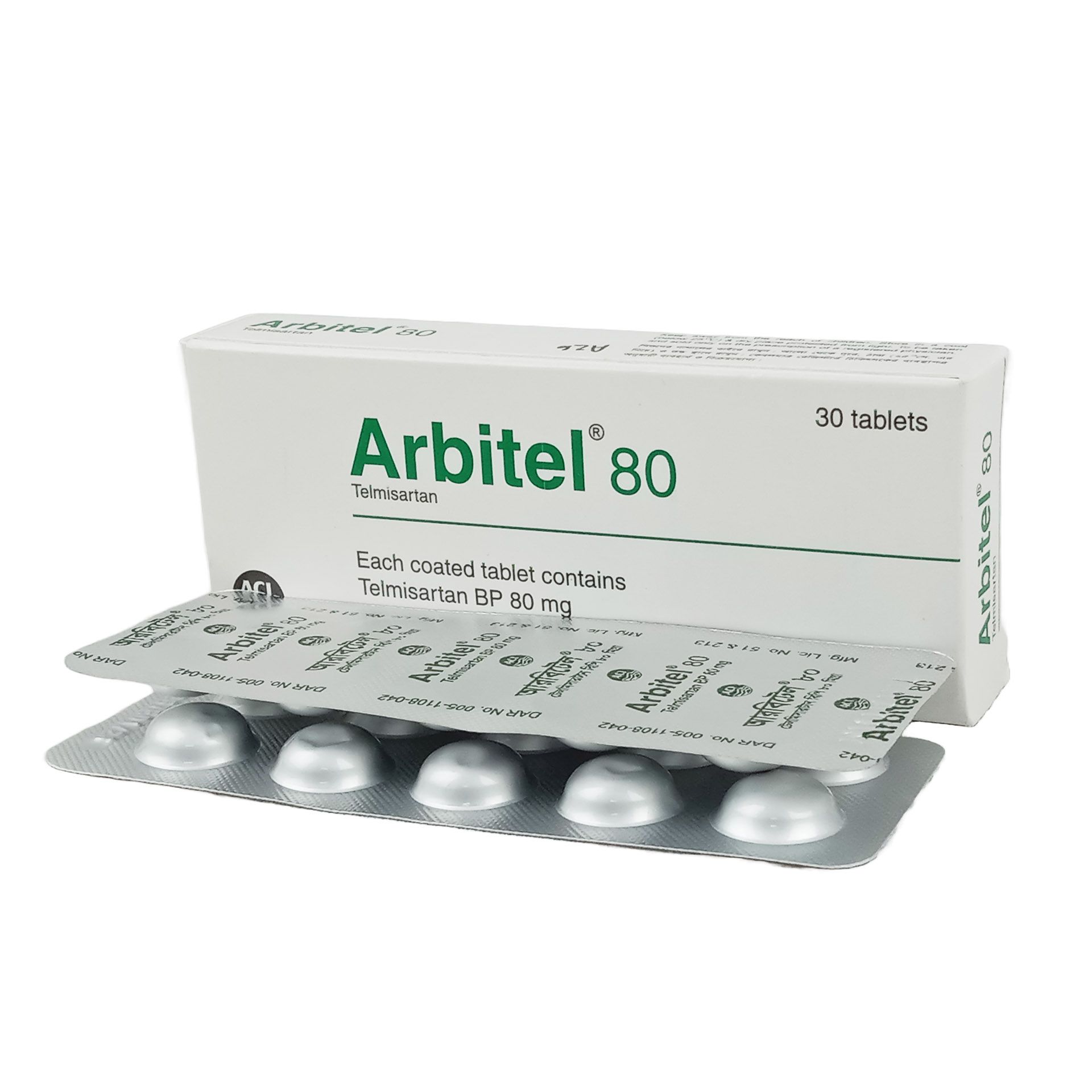 Arbitel 80mg Tablet