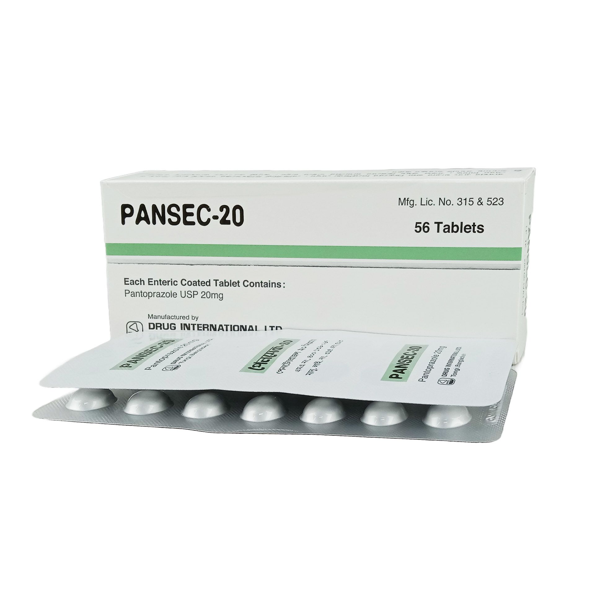 Pansec 20mg Tablet