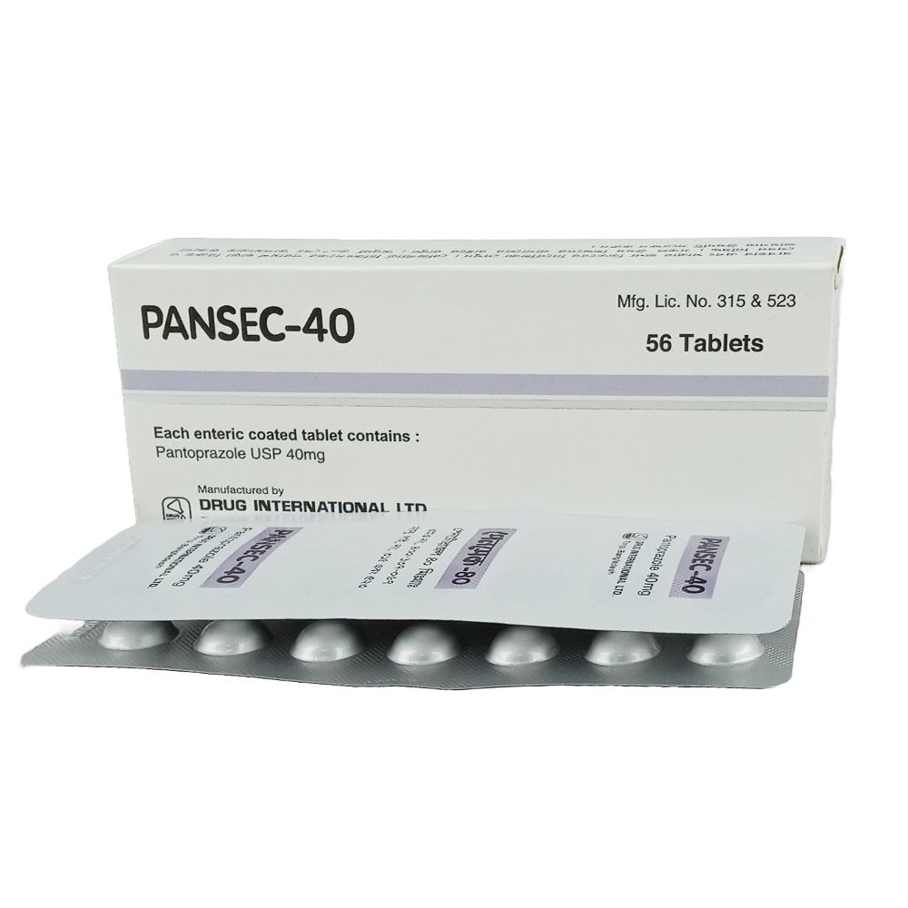 Pansec 40mg Tablet
