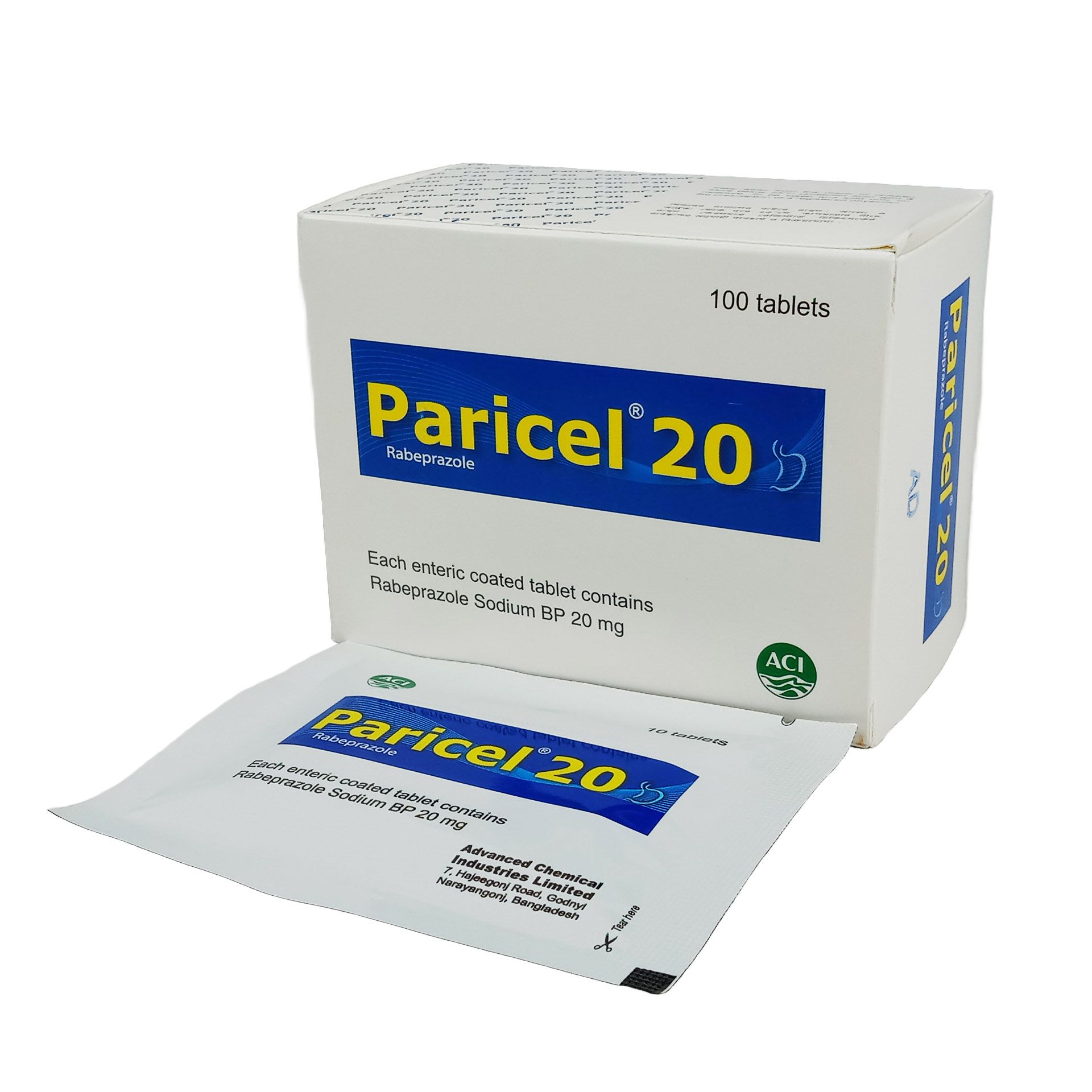 Paricel 20mg Tablet