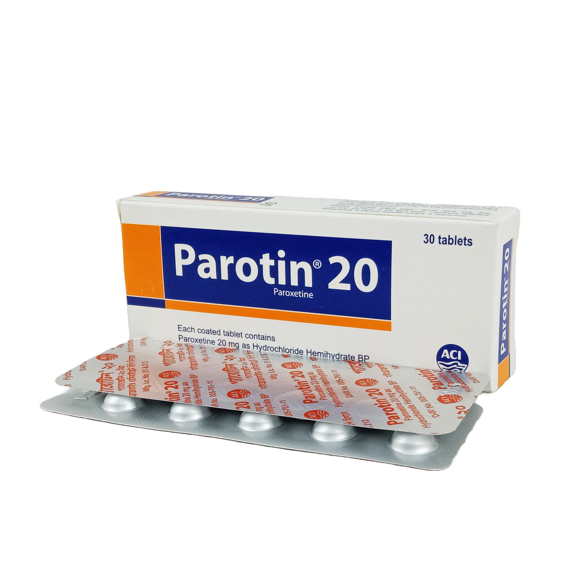 Parotin 20mg Tablet