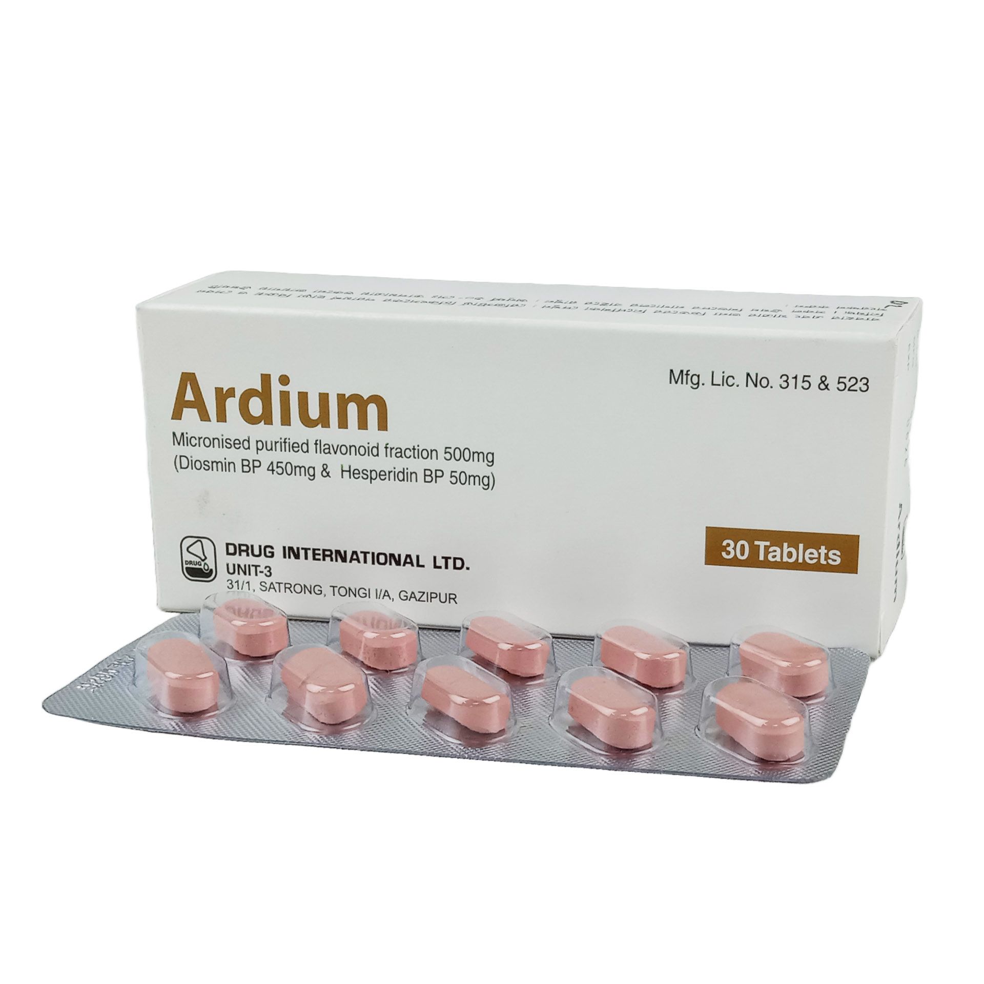 Ardium 450mg+50mg Tablet