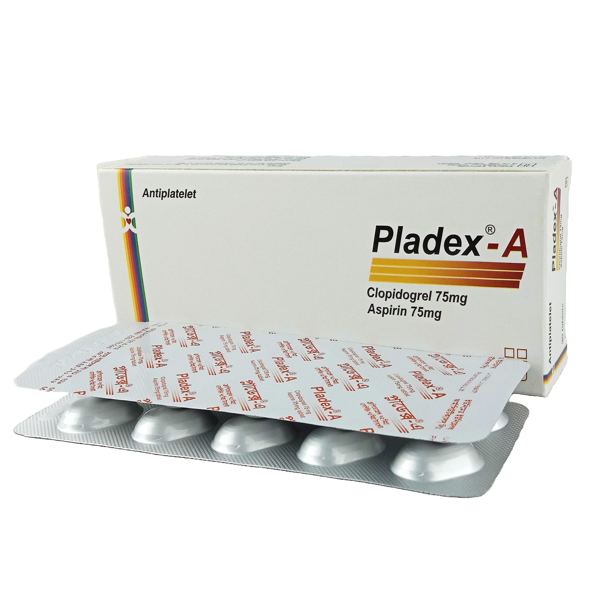 Pladex A 75mg+75mg Tablet