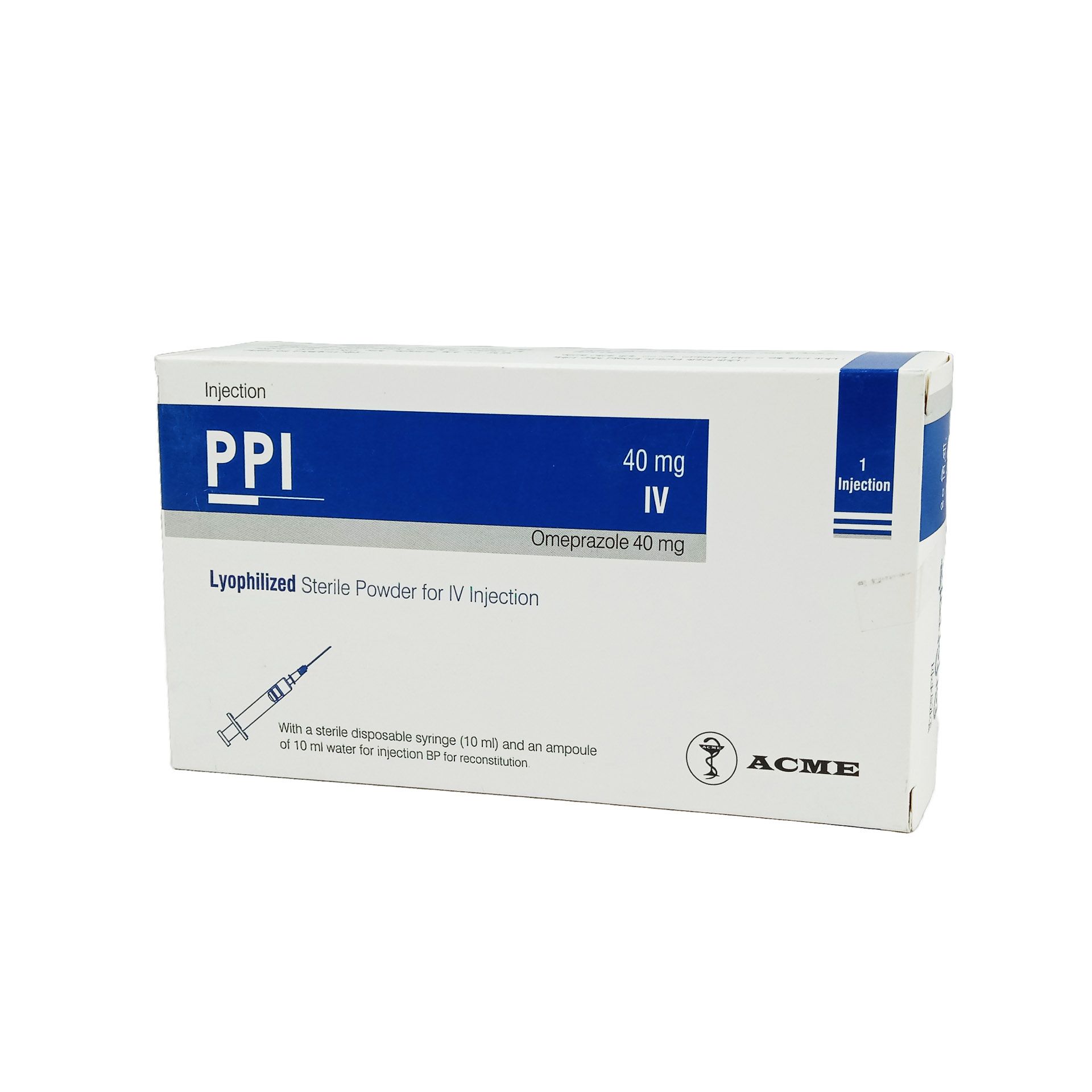 PPI IV 40mg/vial Injection