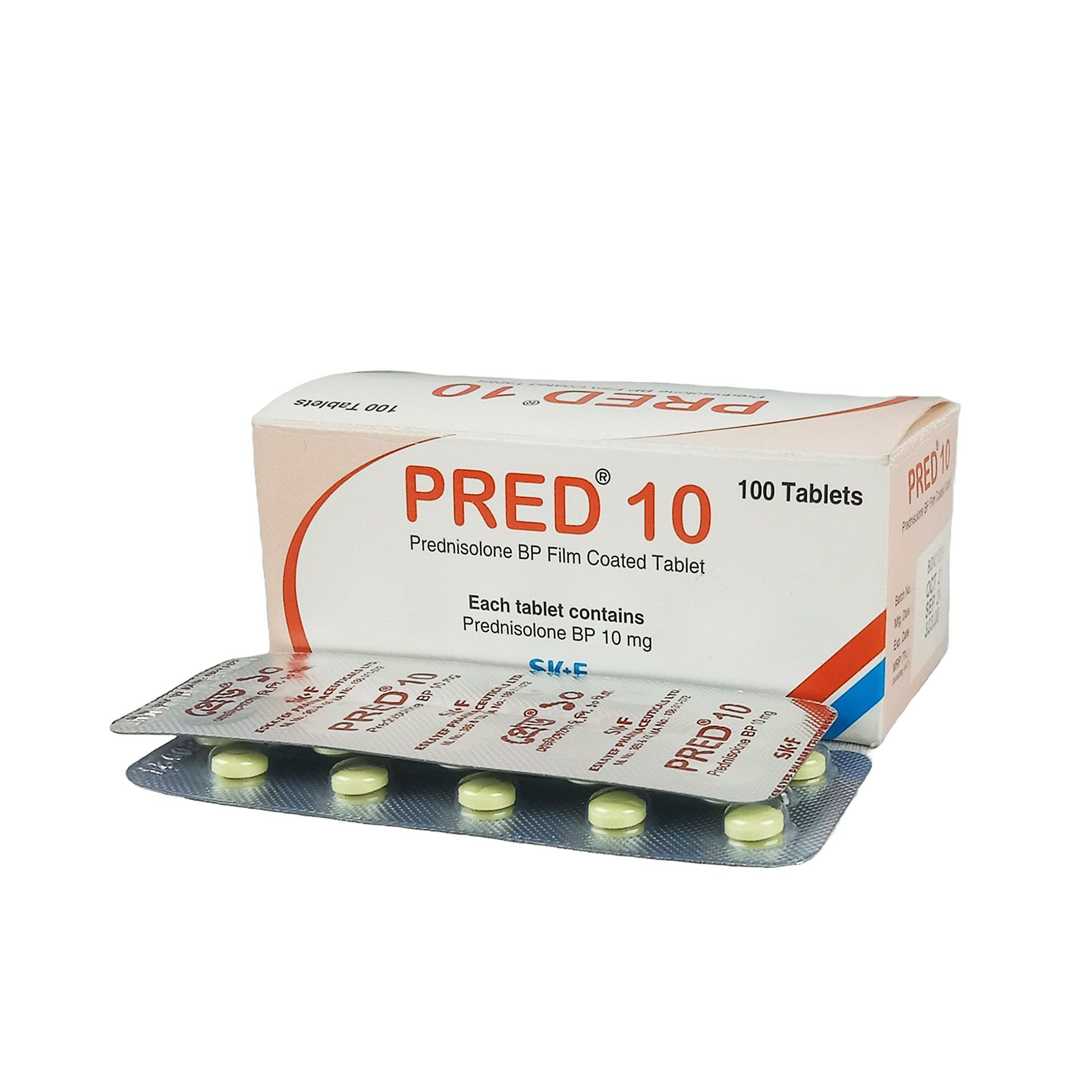 Pred 10mg Tablet