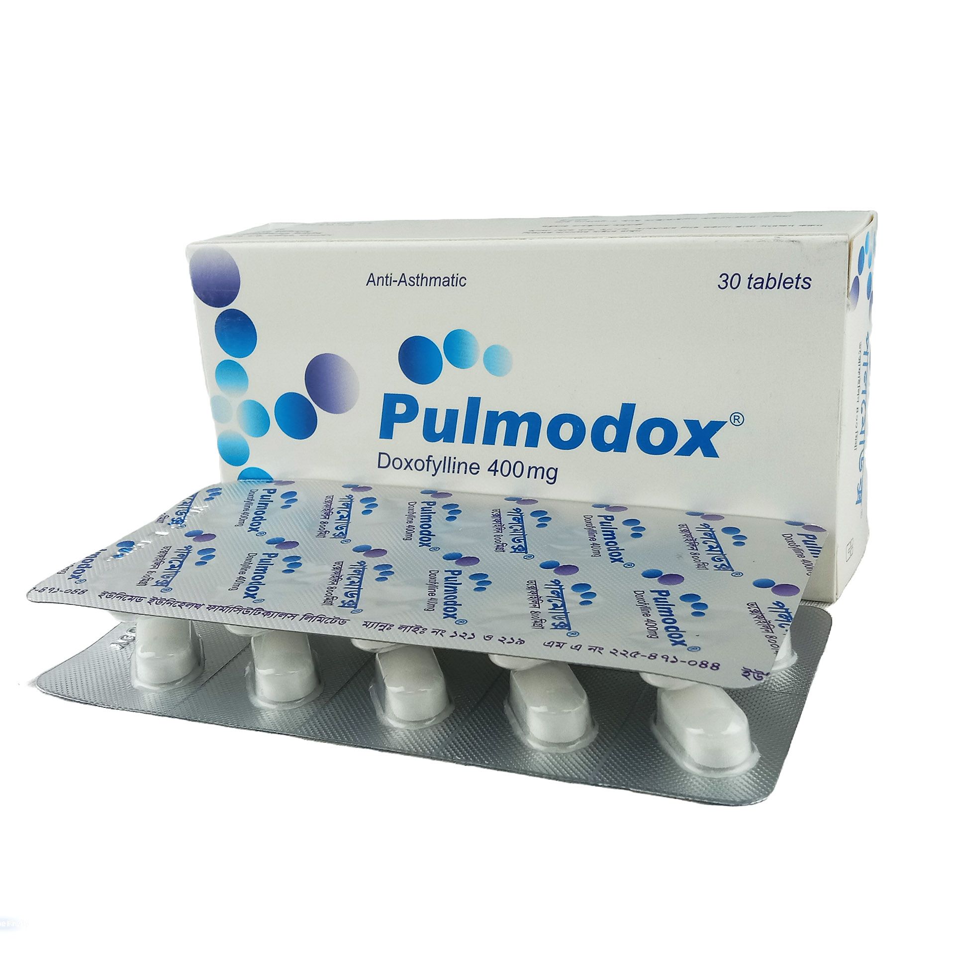 Pulmodox 400mg Tablet