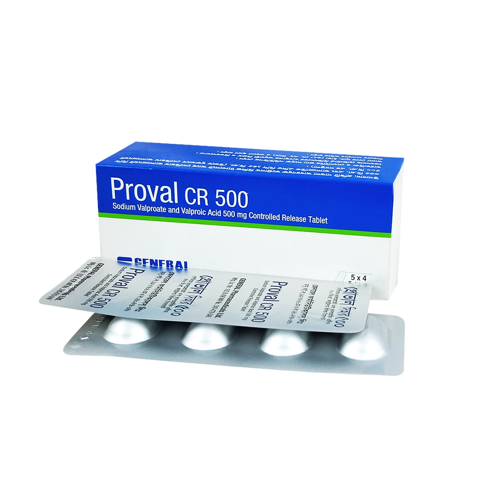 Proval CR 500mg Tablet
