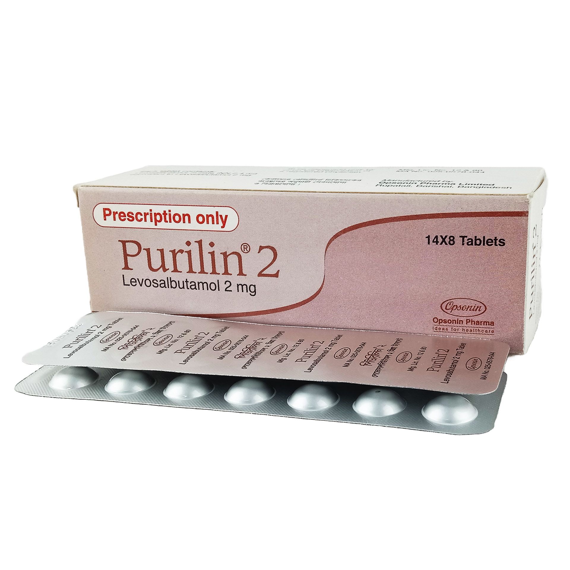 Purilin 2mg Tablet