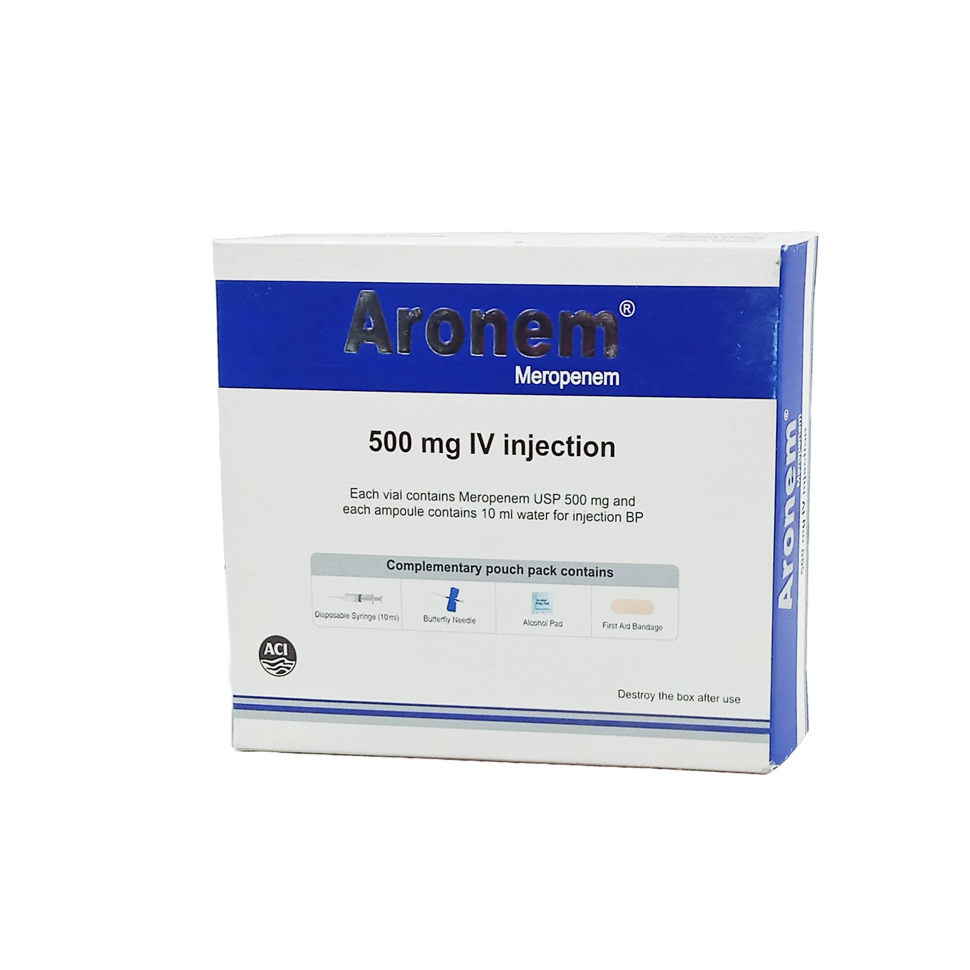 Aronem 500mg/vial Injection