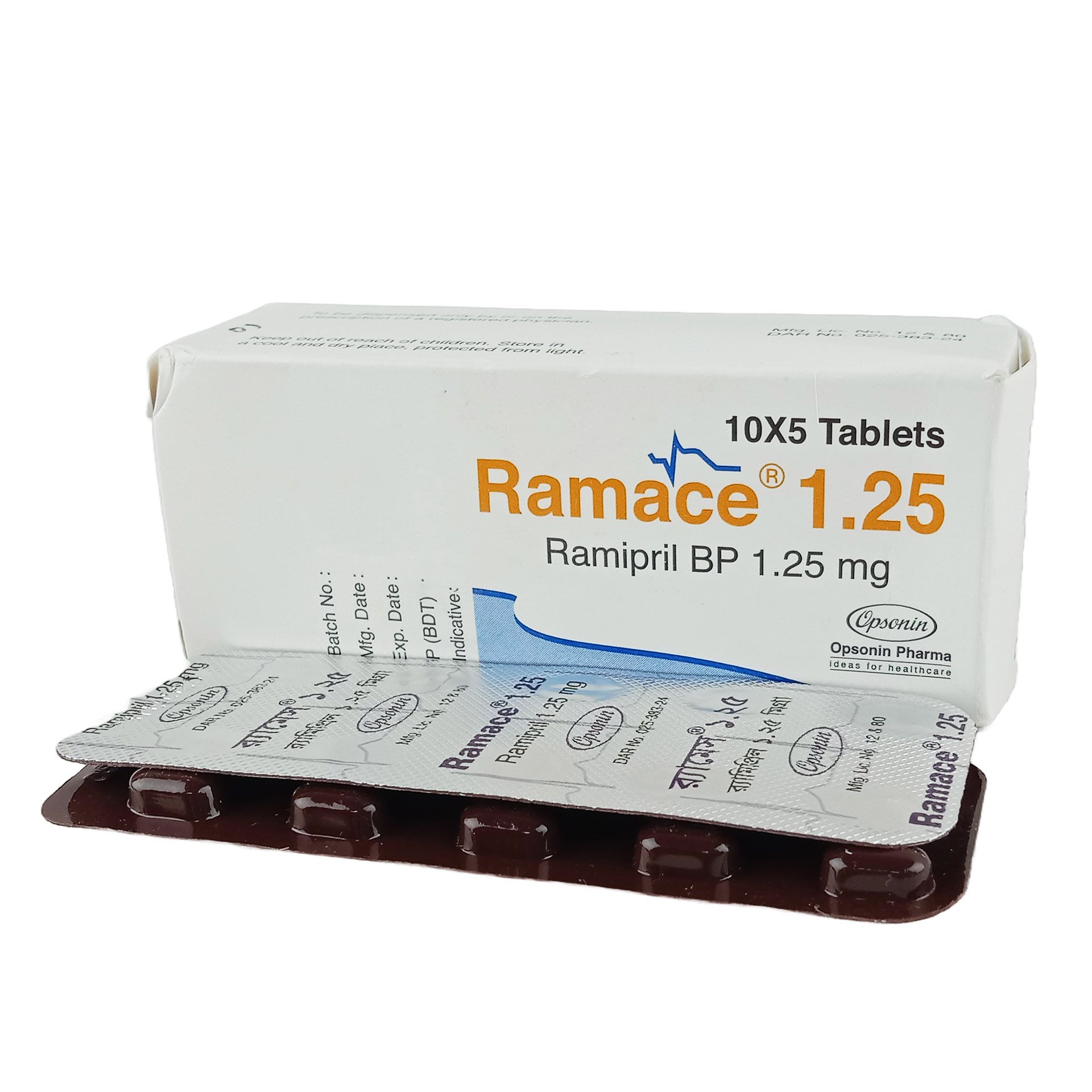 Ramace 1.25 1.25mg Tablet