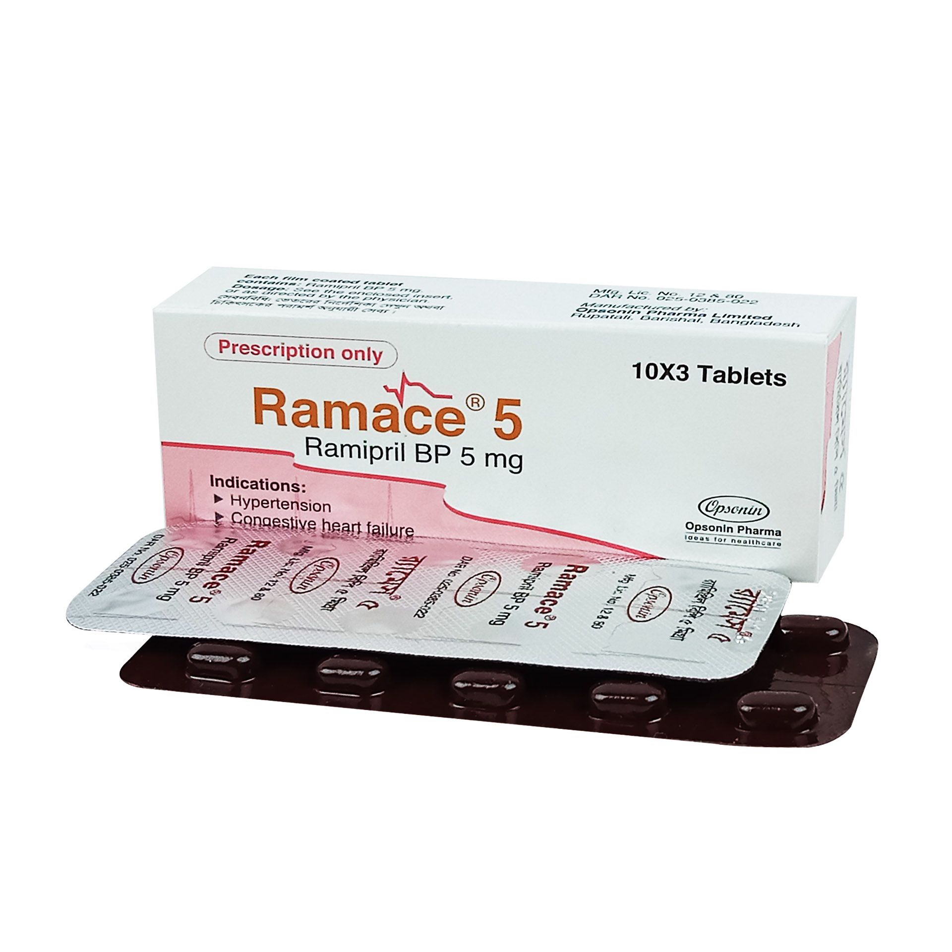 Ramace 5mg Tablet