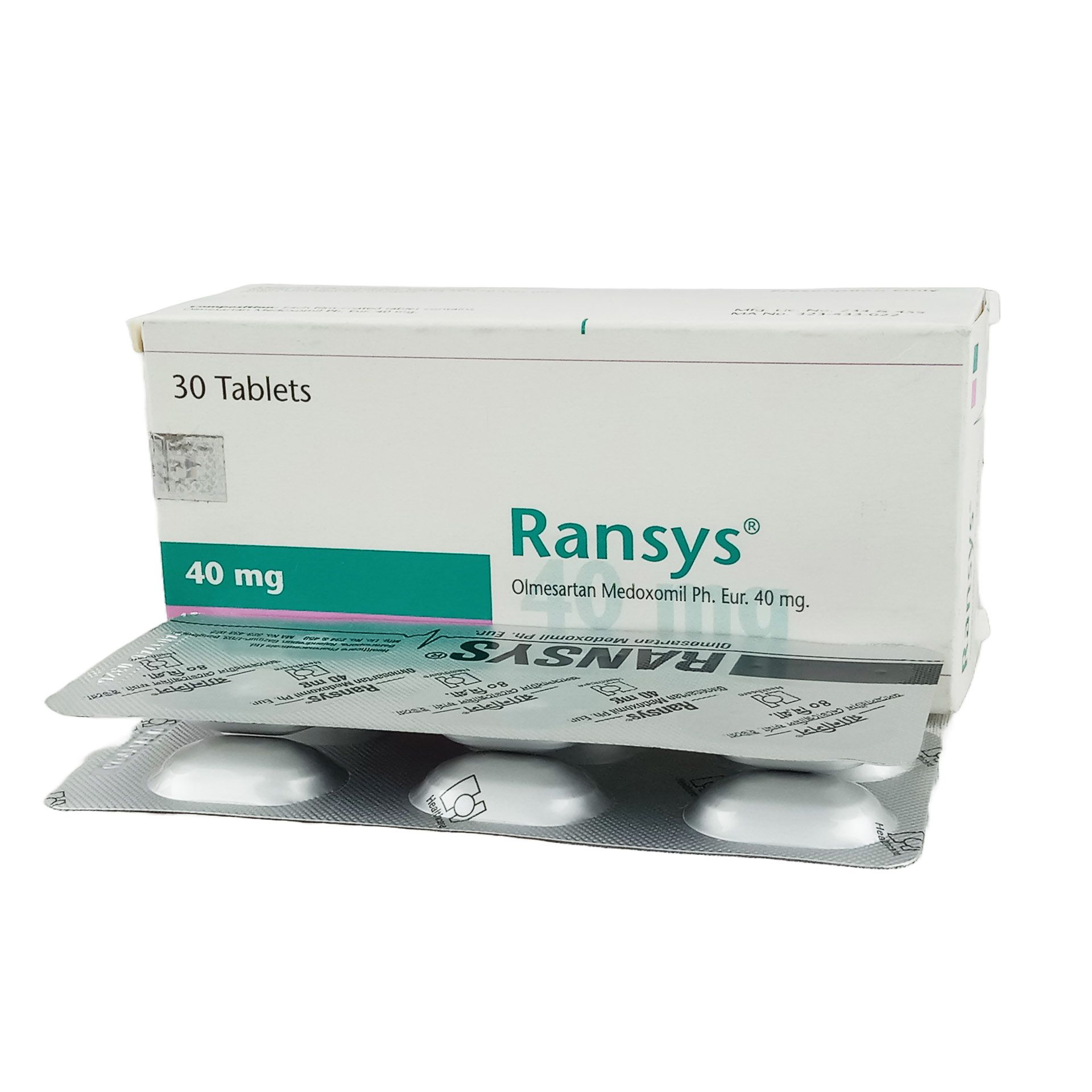 Ransys 40mg Tablet