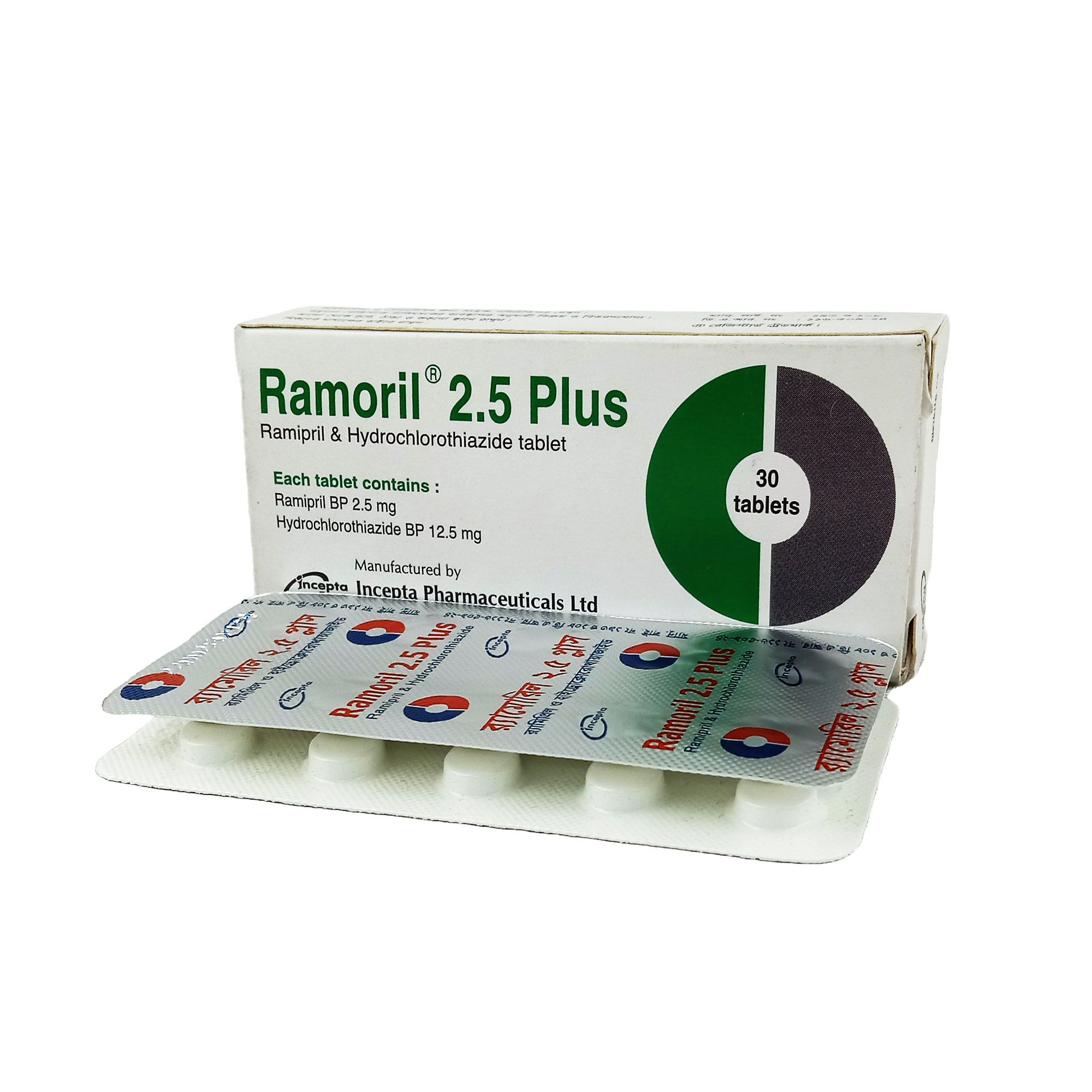 Ramoril PLUS 2.5 12.5mg+2.5mg Tablet