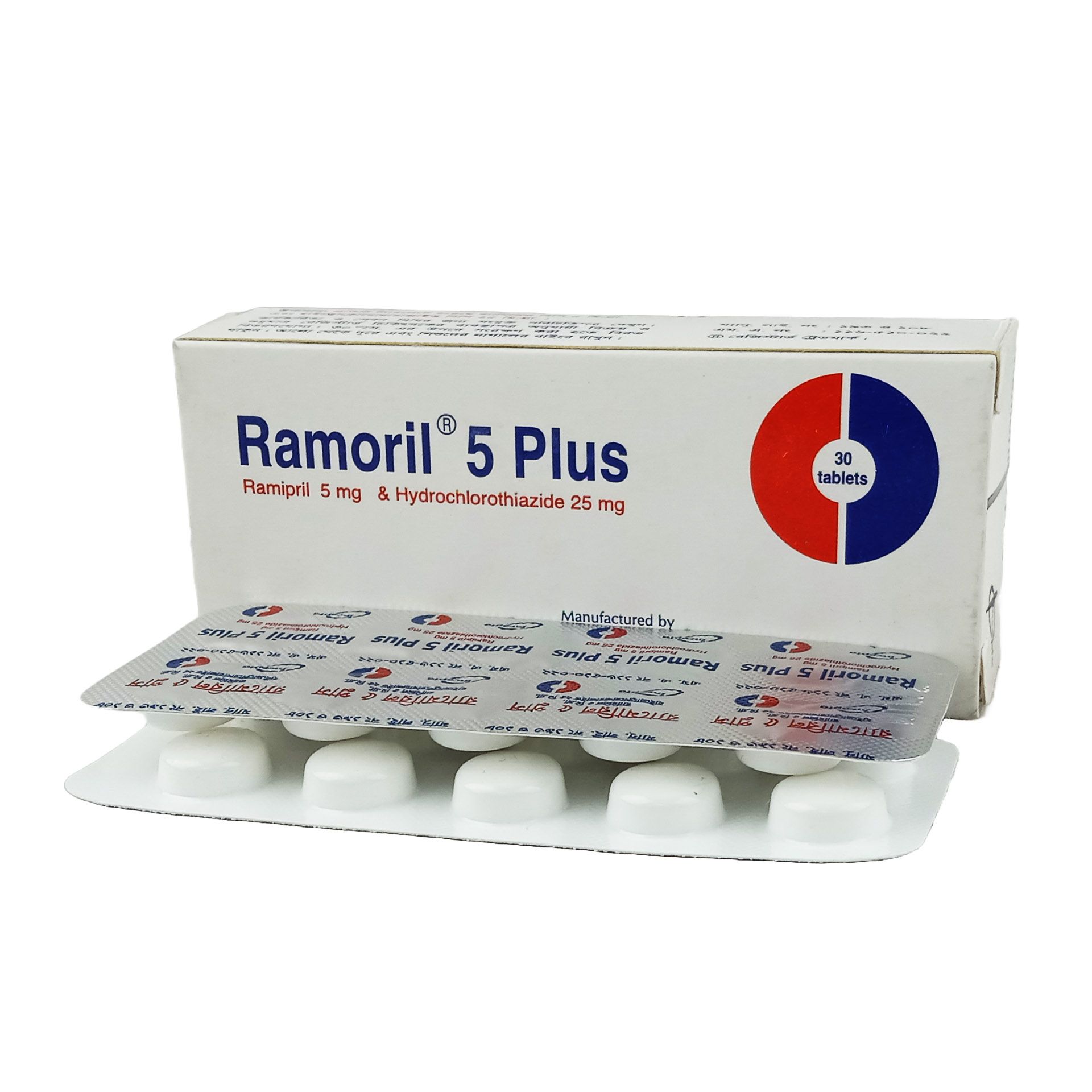 Ramoril PLUS 5 25mg+5mg Tablet