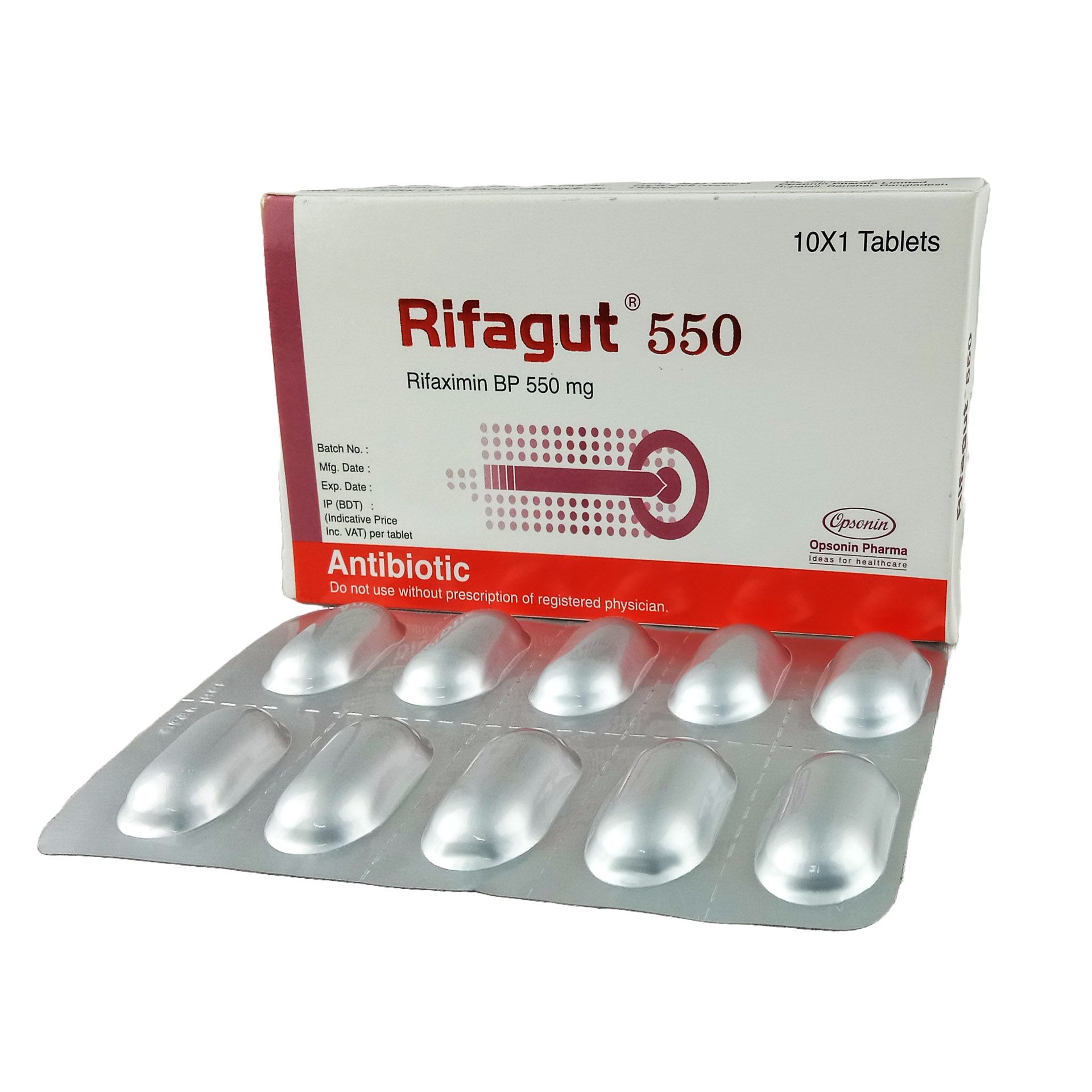 Rifagut 550mg Tablet