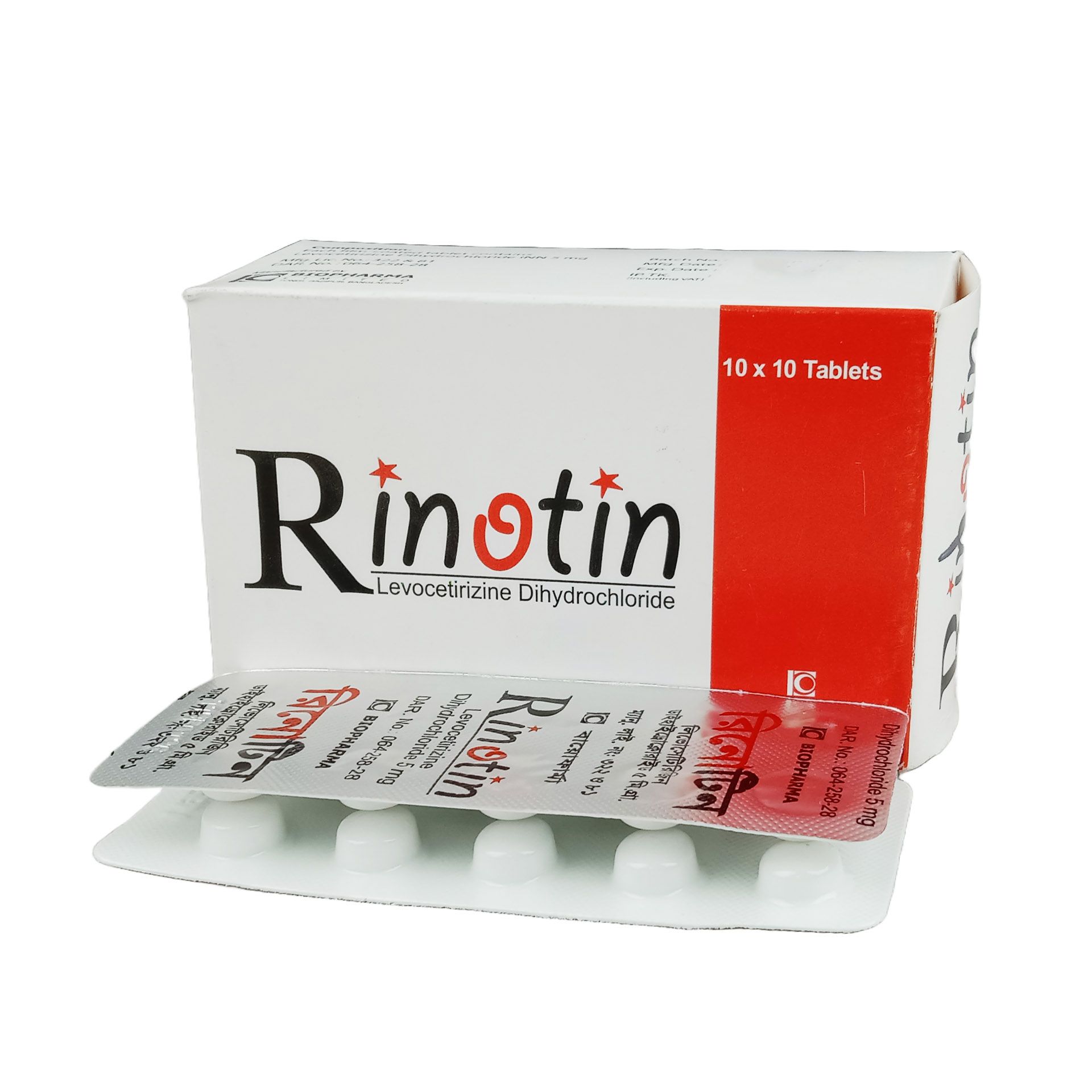 Rinotin 5mg Tablet