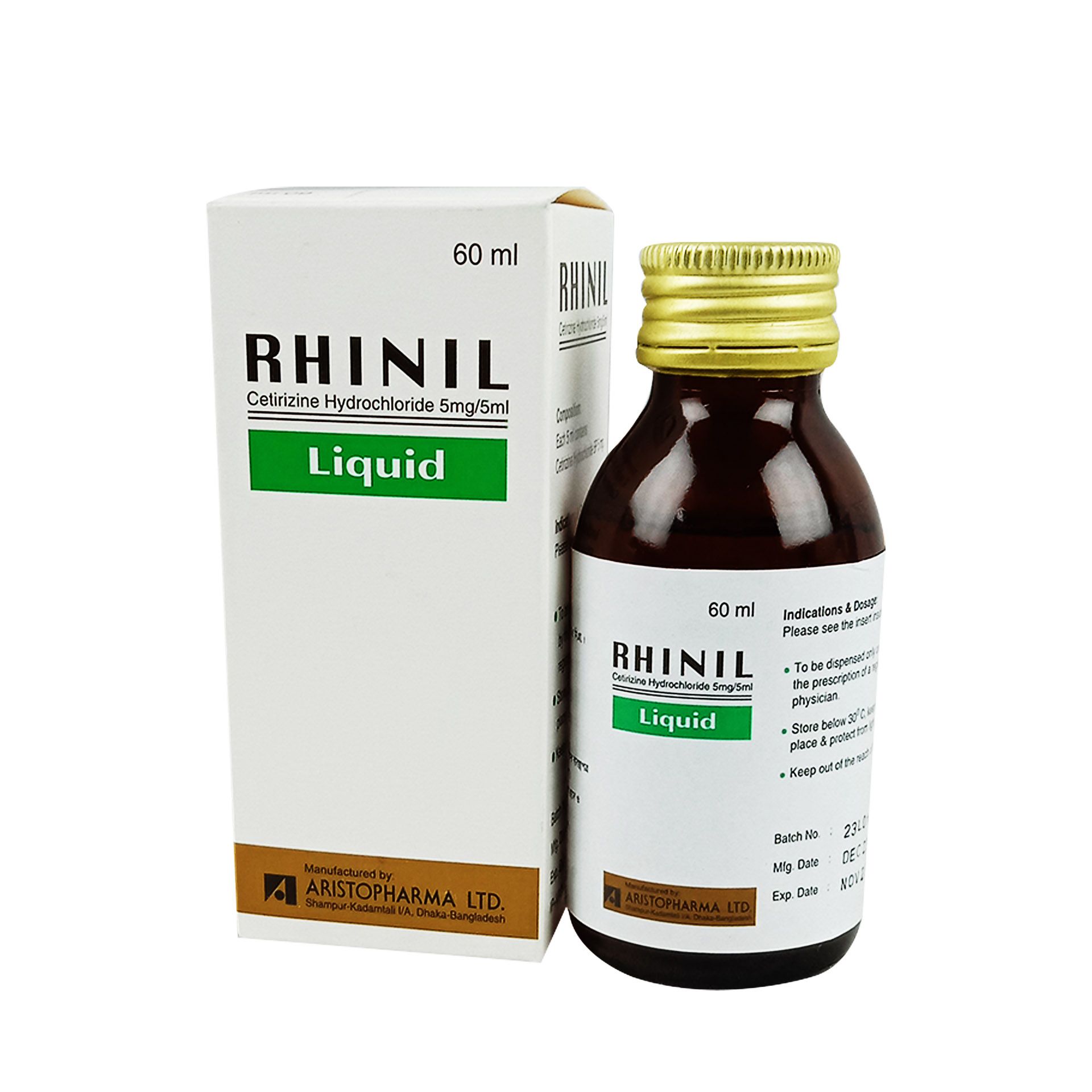Rhinil 5mg/5ml Syrup