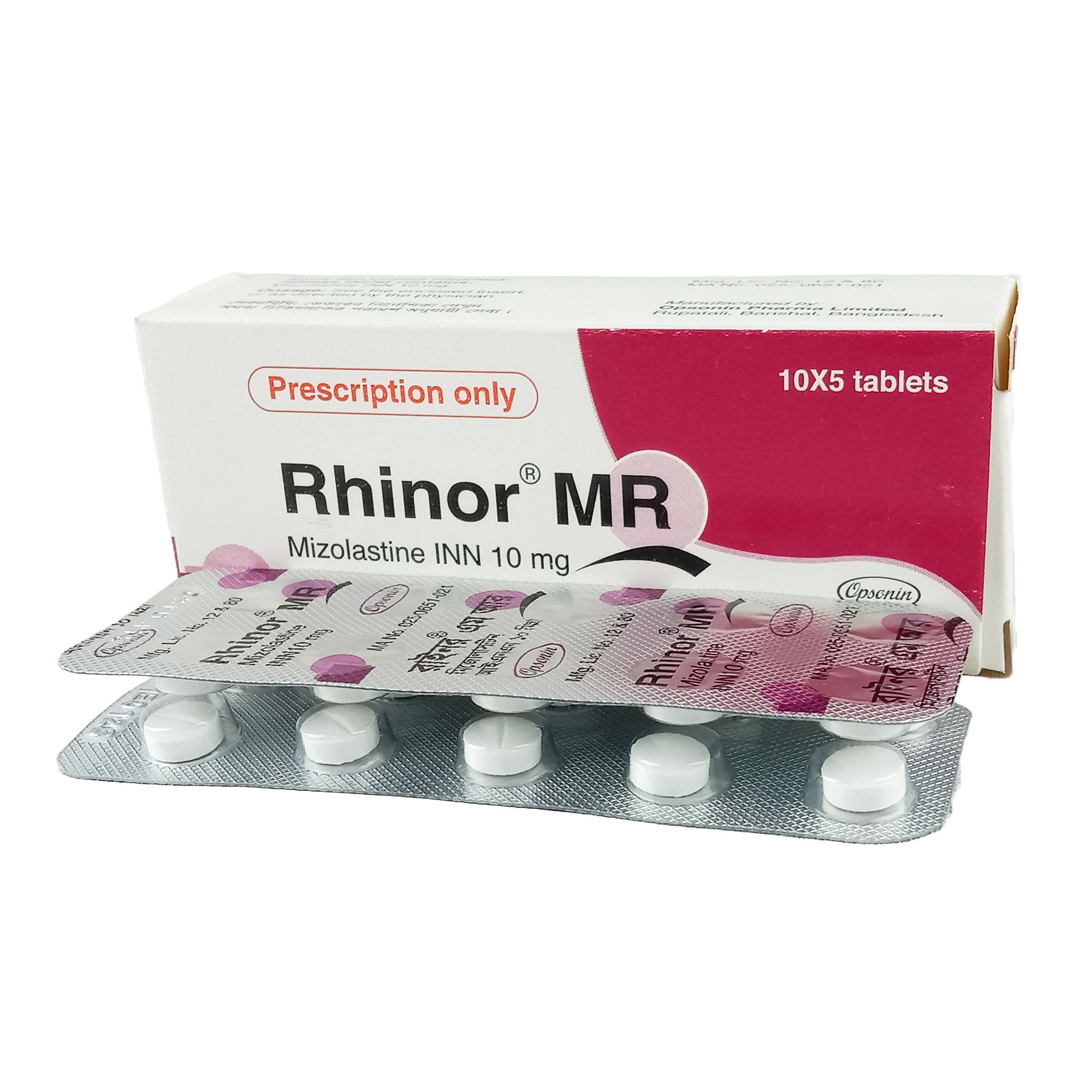 Rhinor MR 10mg Tablet