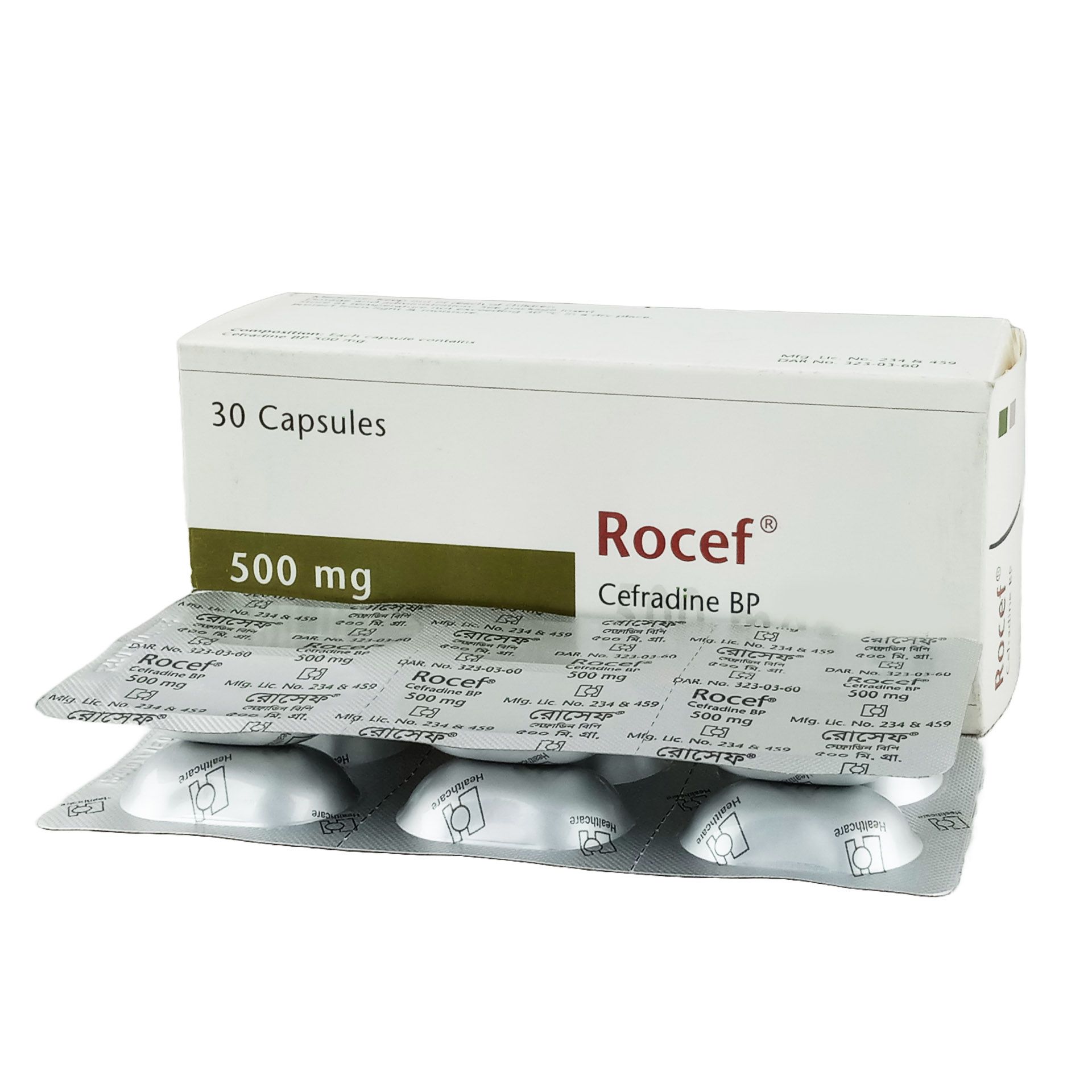 Rocef 500mg Capsule