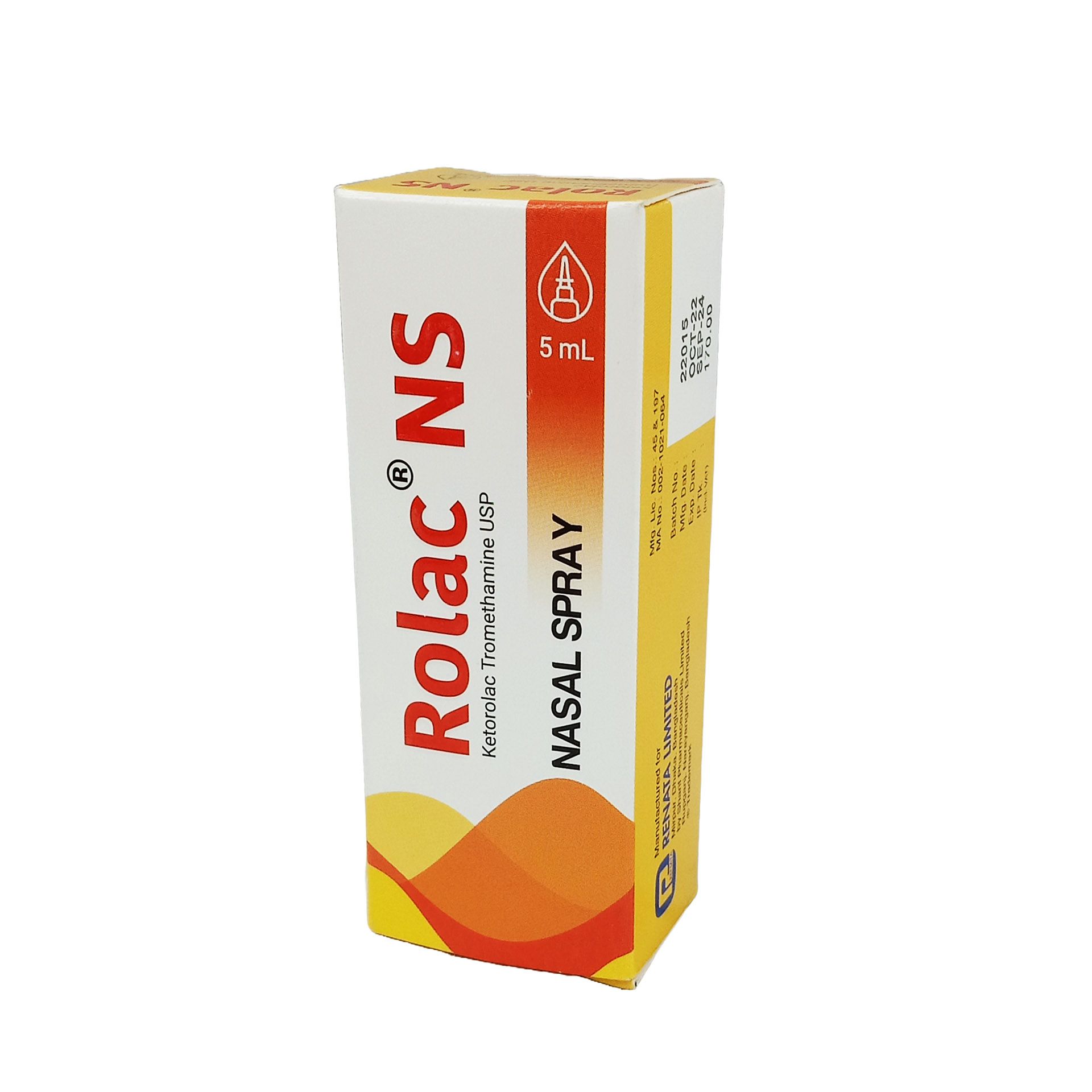 Rolac NS 15.75mg/actuation Spray