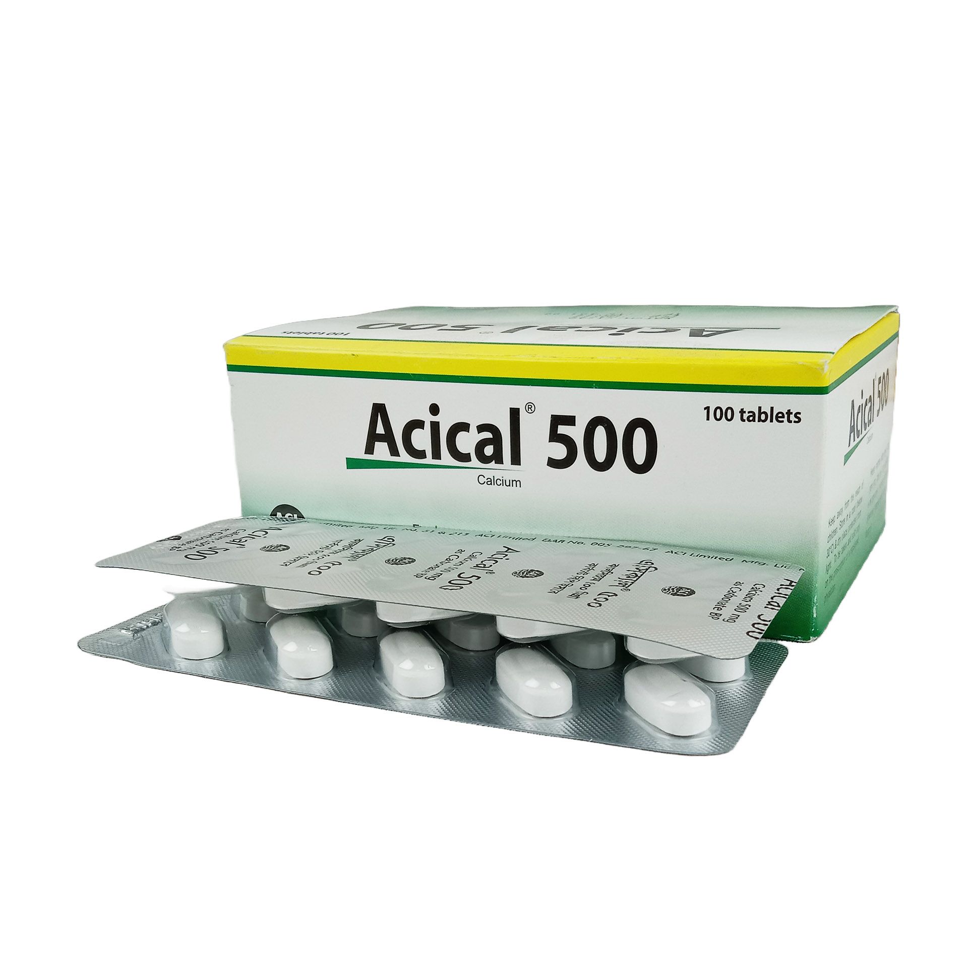 Acical 500mg Tablet