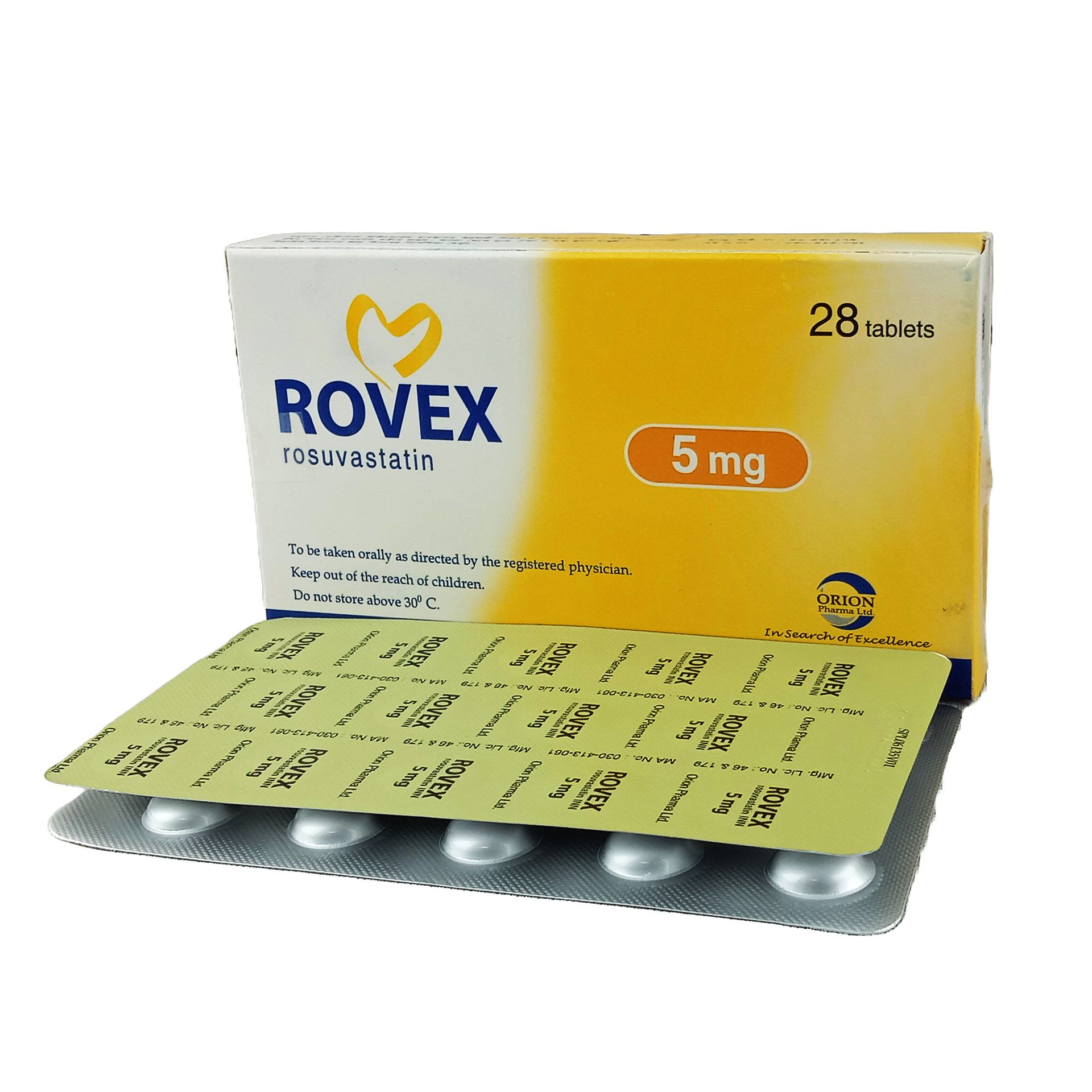 Rovex 5mg Tablet