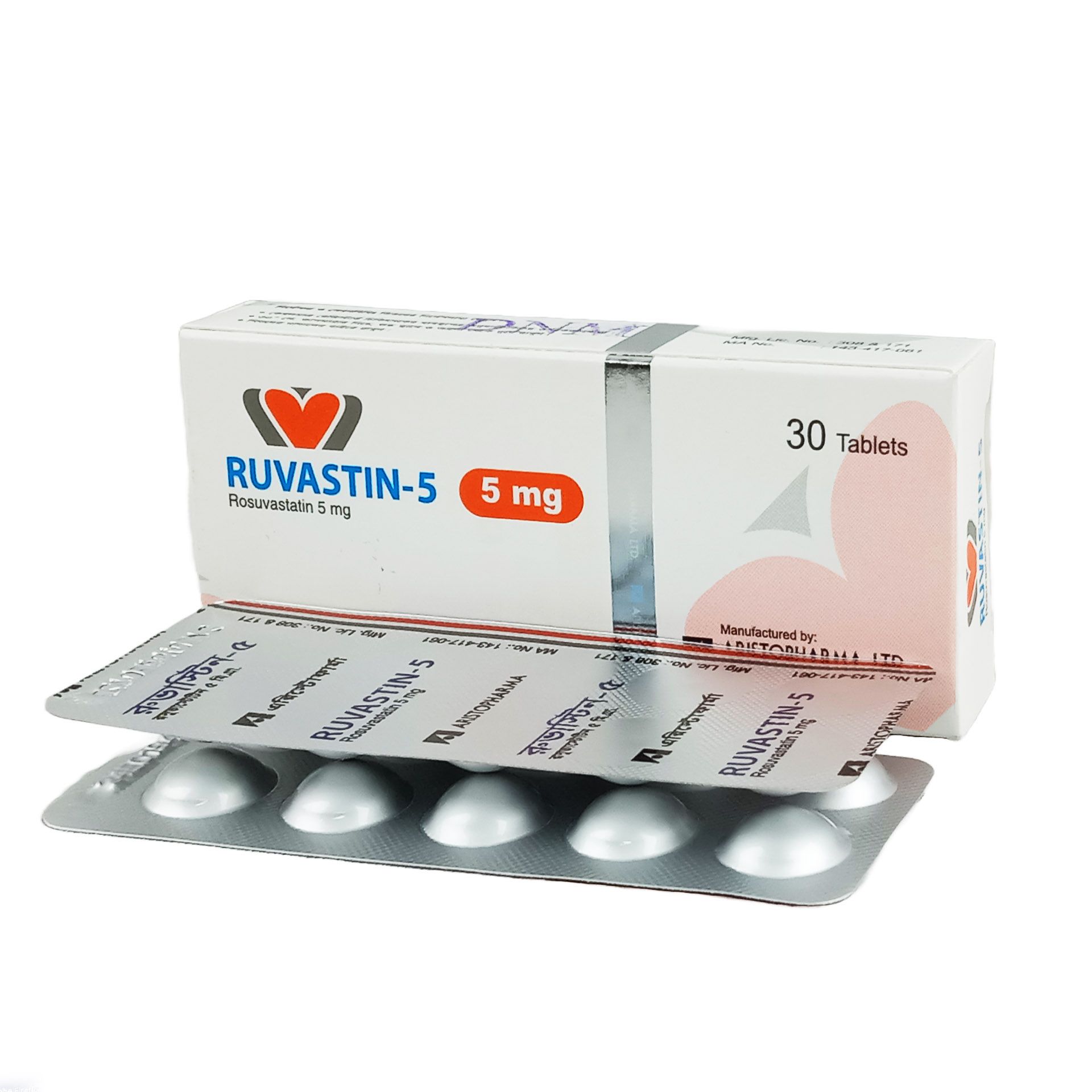 Ruvastin 5mg Tablet