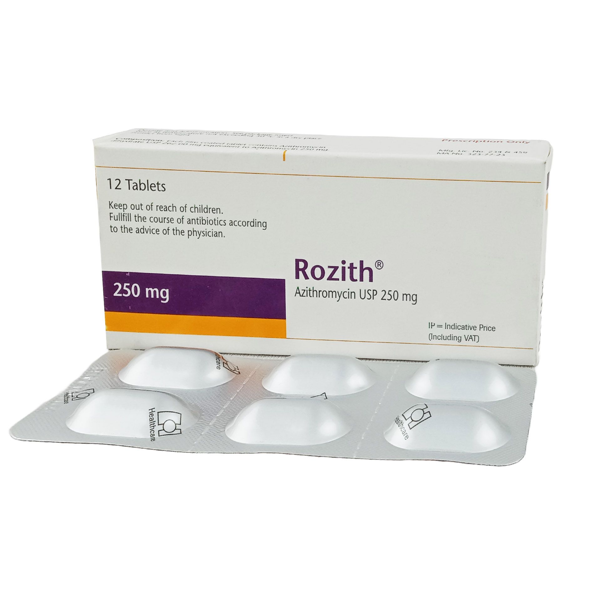 Rozith 250mg Tablet