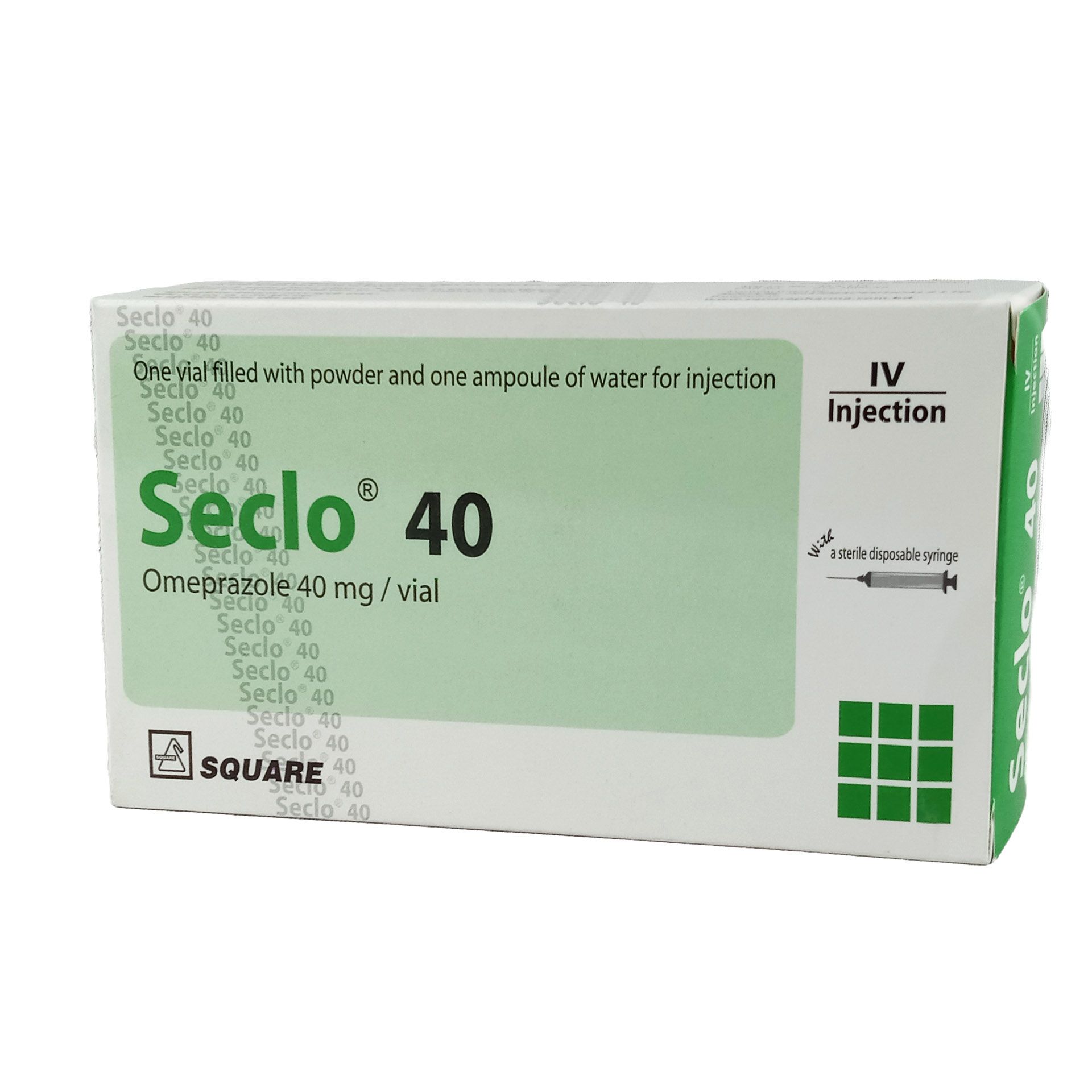 Seclo 40mg/vial Injection