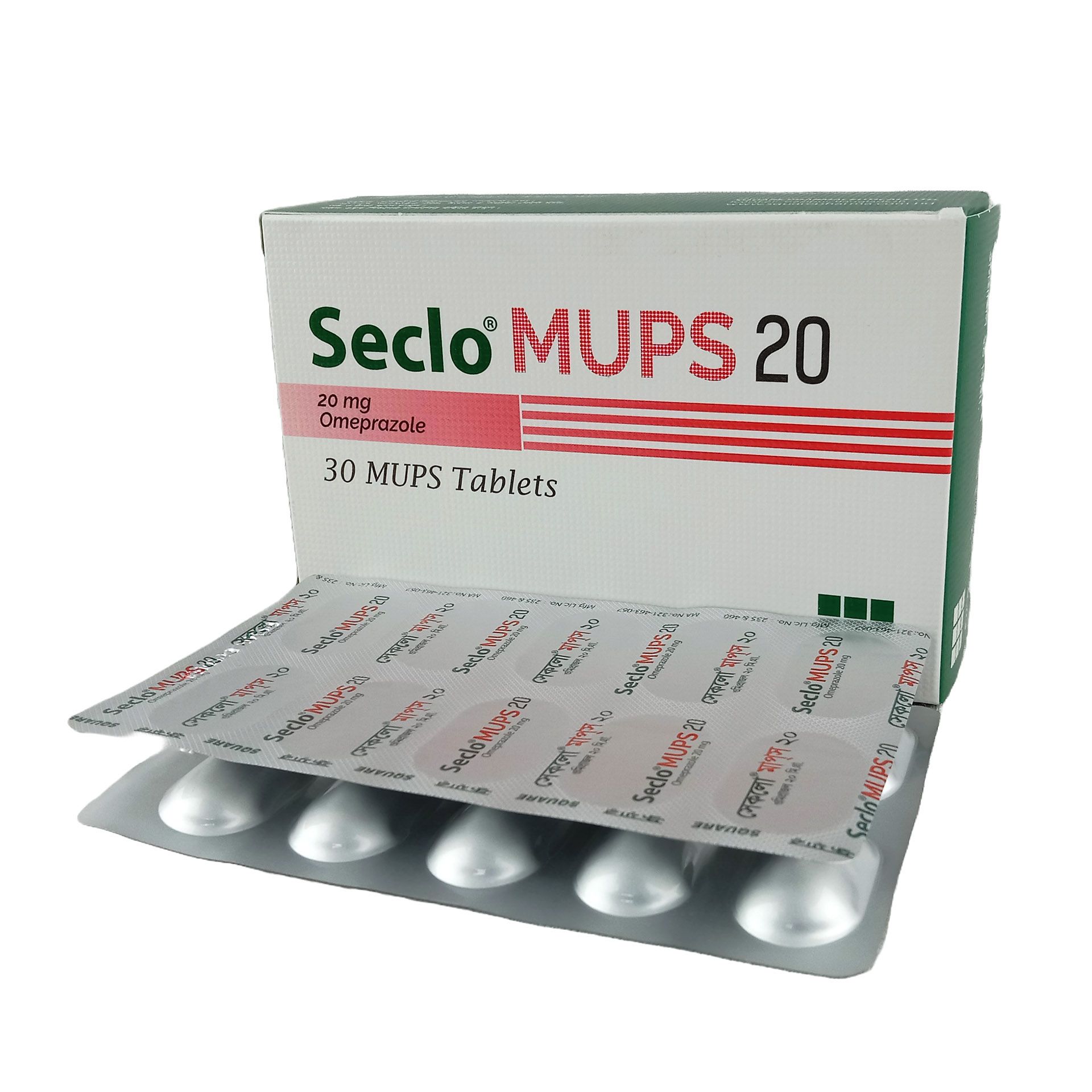 Seclo MUPS 20mg Tablet