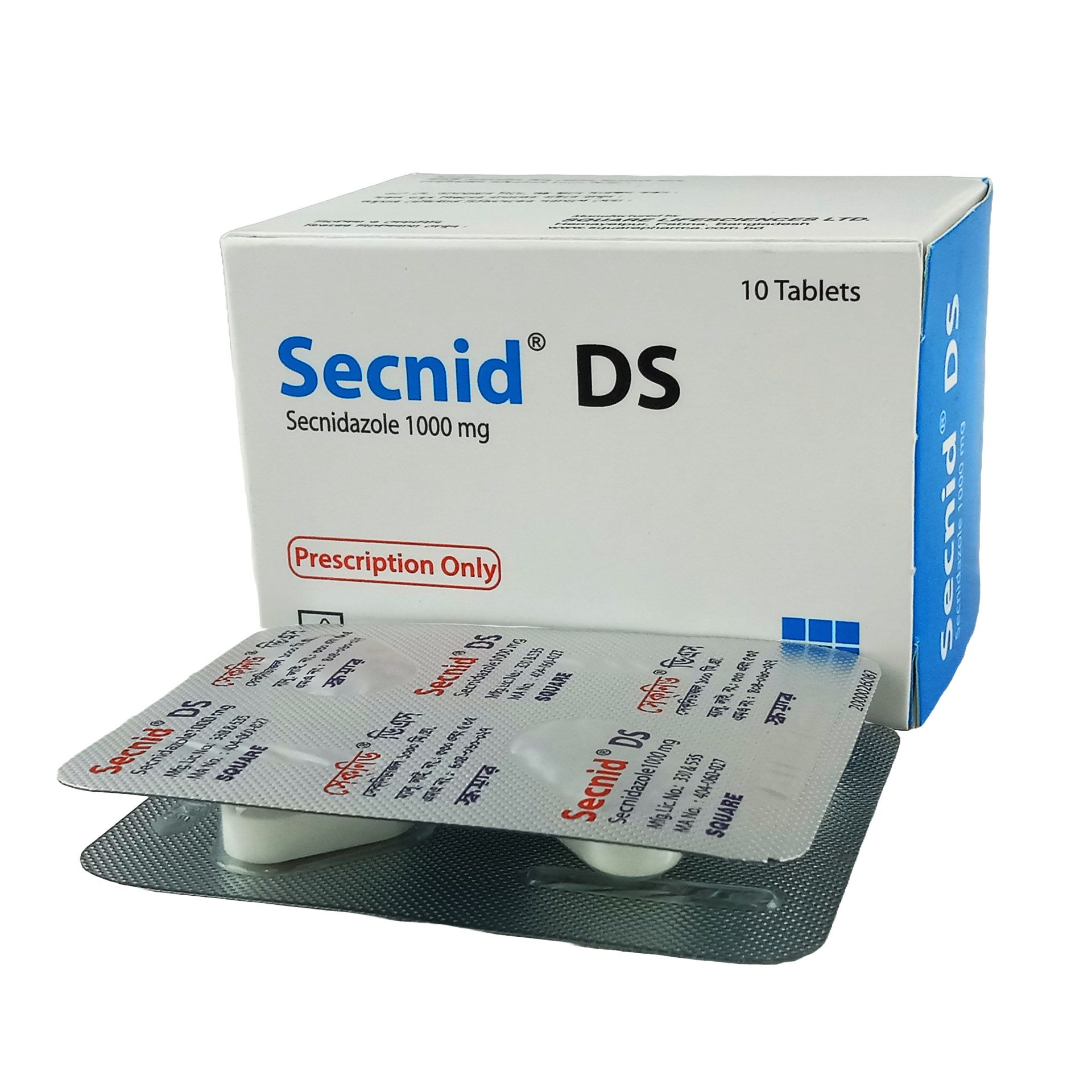 Secnid DS 1gm Tablet