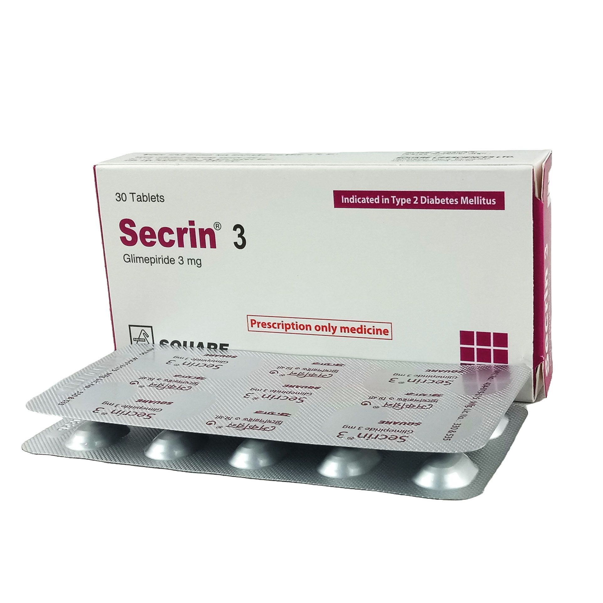 Secrin 3mg Tablet