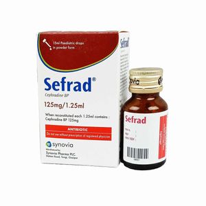 Sefrad 125mg/1.25ml Pediatric Drops