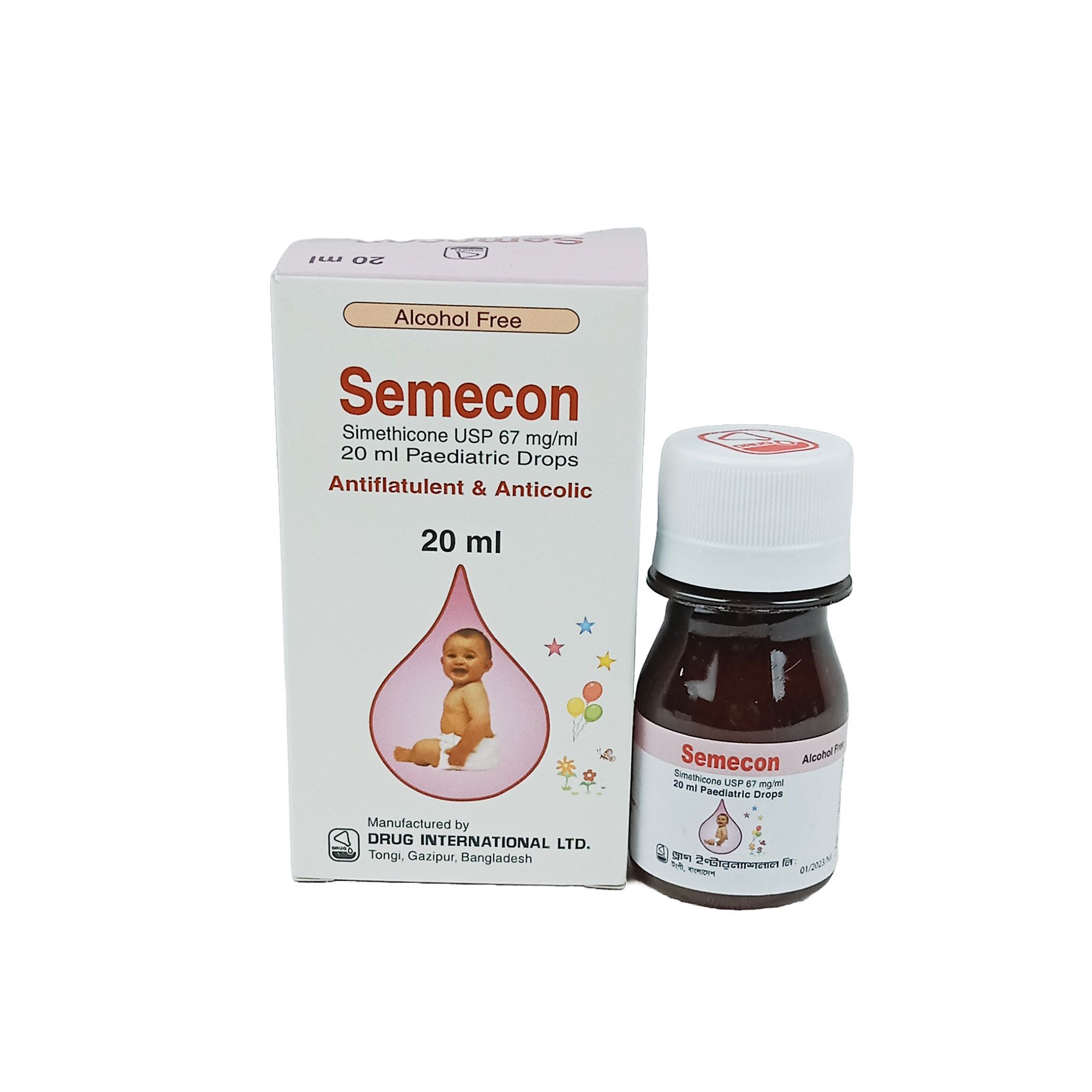 Semecon 67mg/ml Pediatric Drops