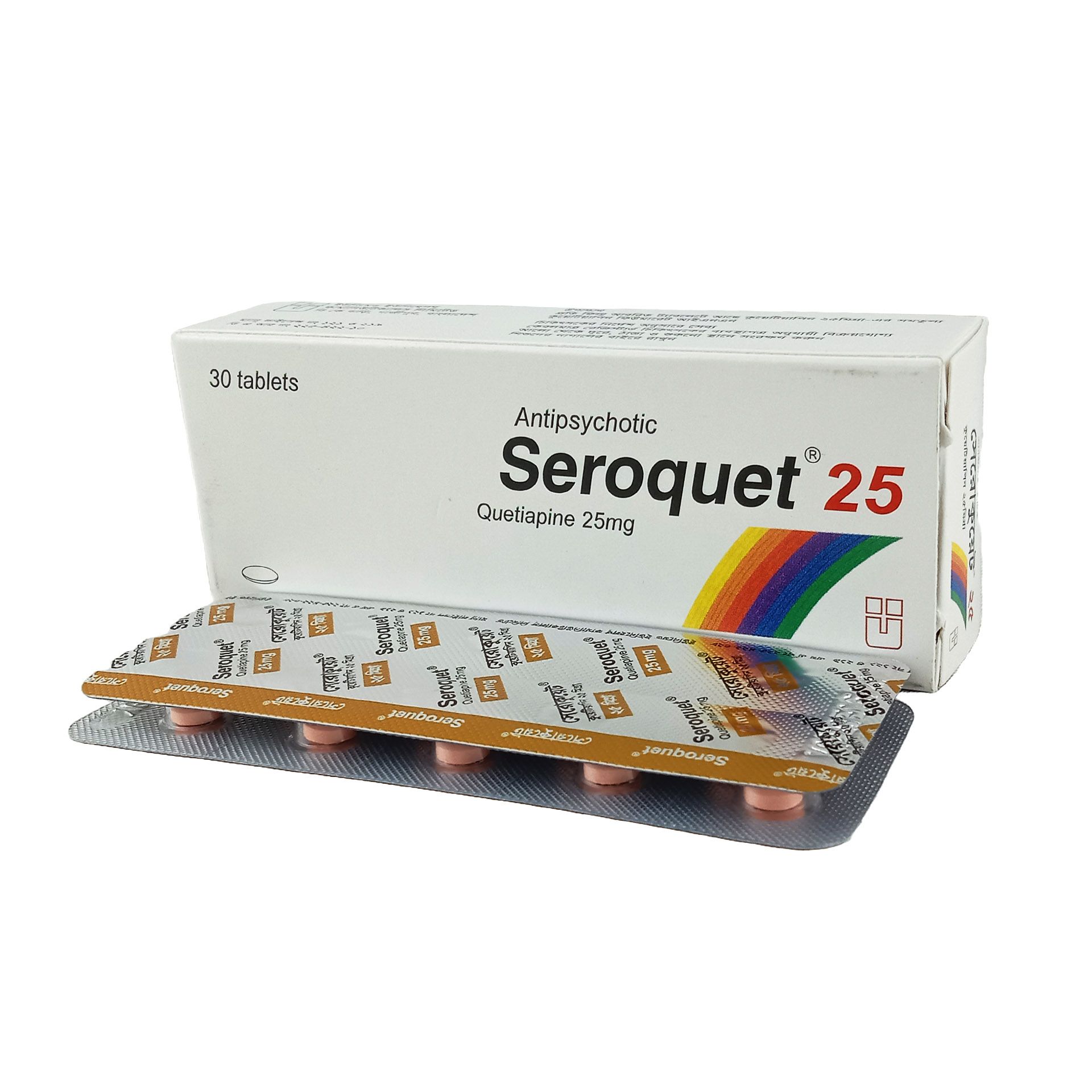 Seroquet 25mg Tablet