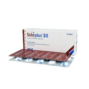 Sidoplus 25mg+25mg Tablet