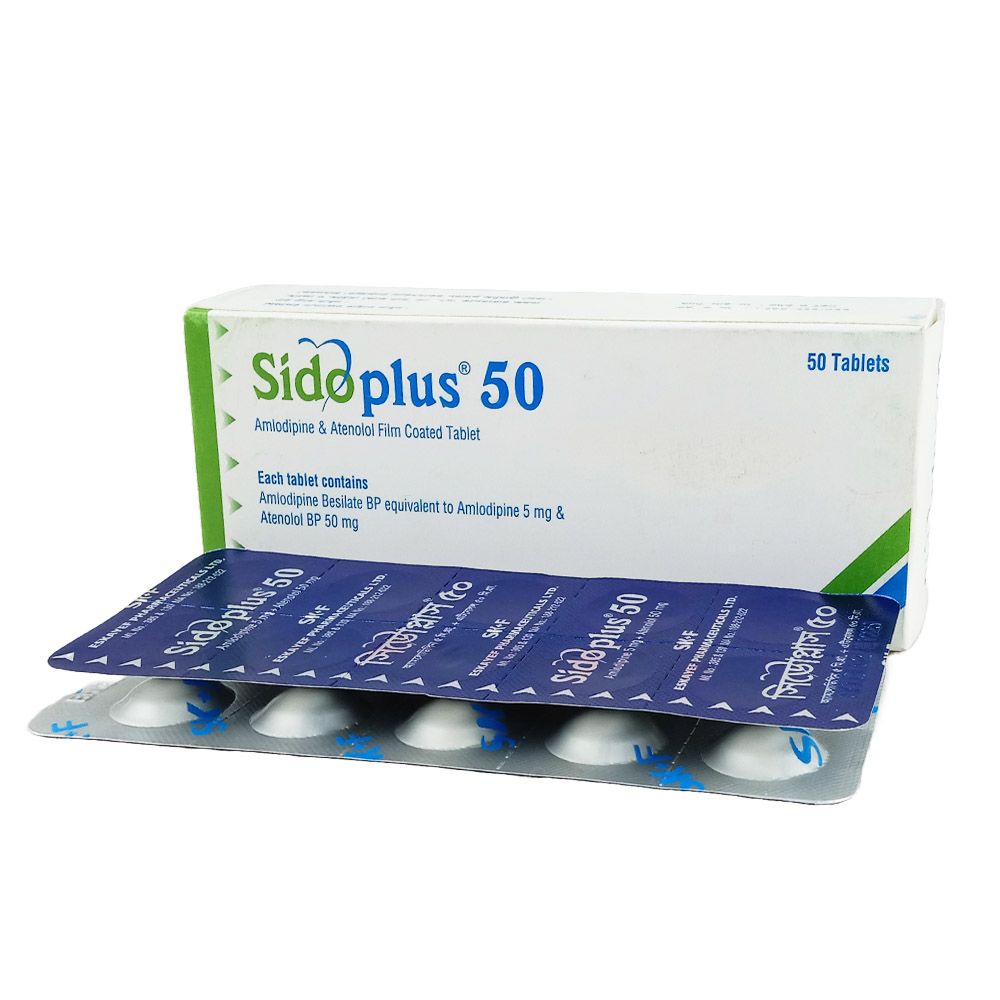 Sidoplus 50 5mg+50mg Tablet
