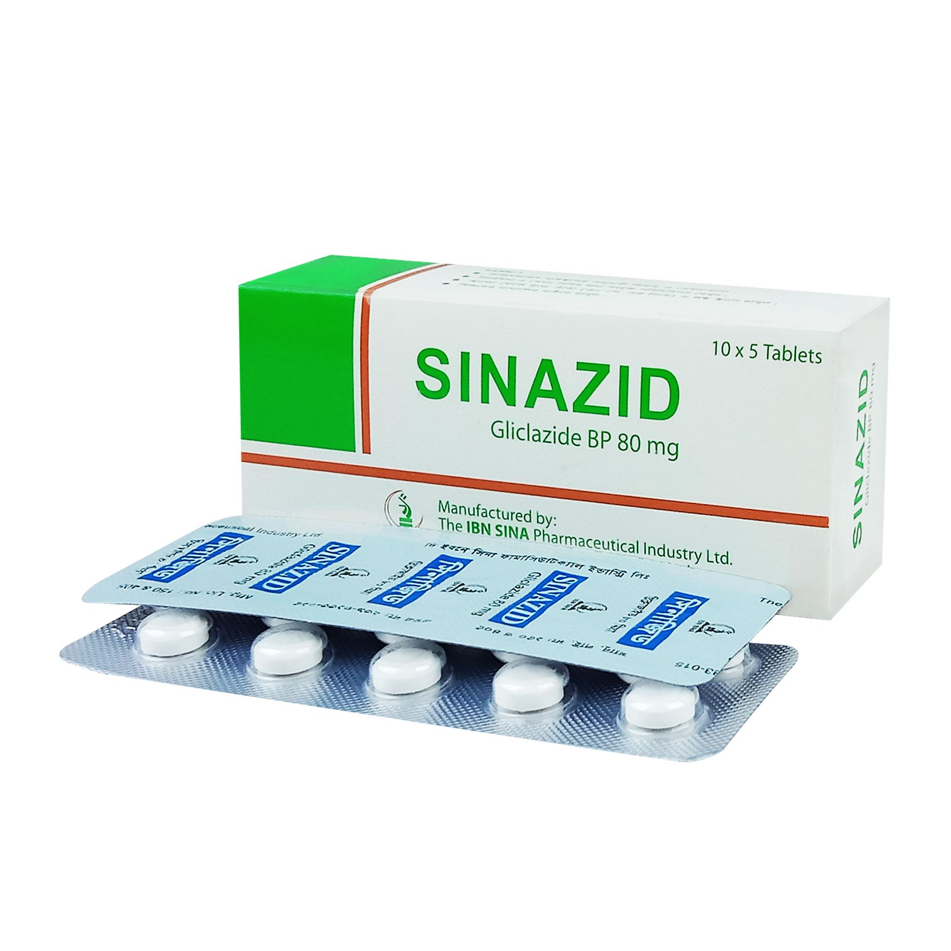 Sinazid 80mg Tablet